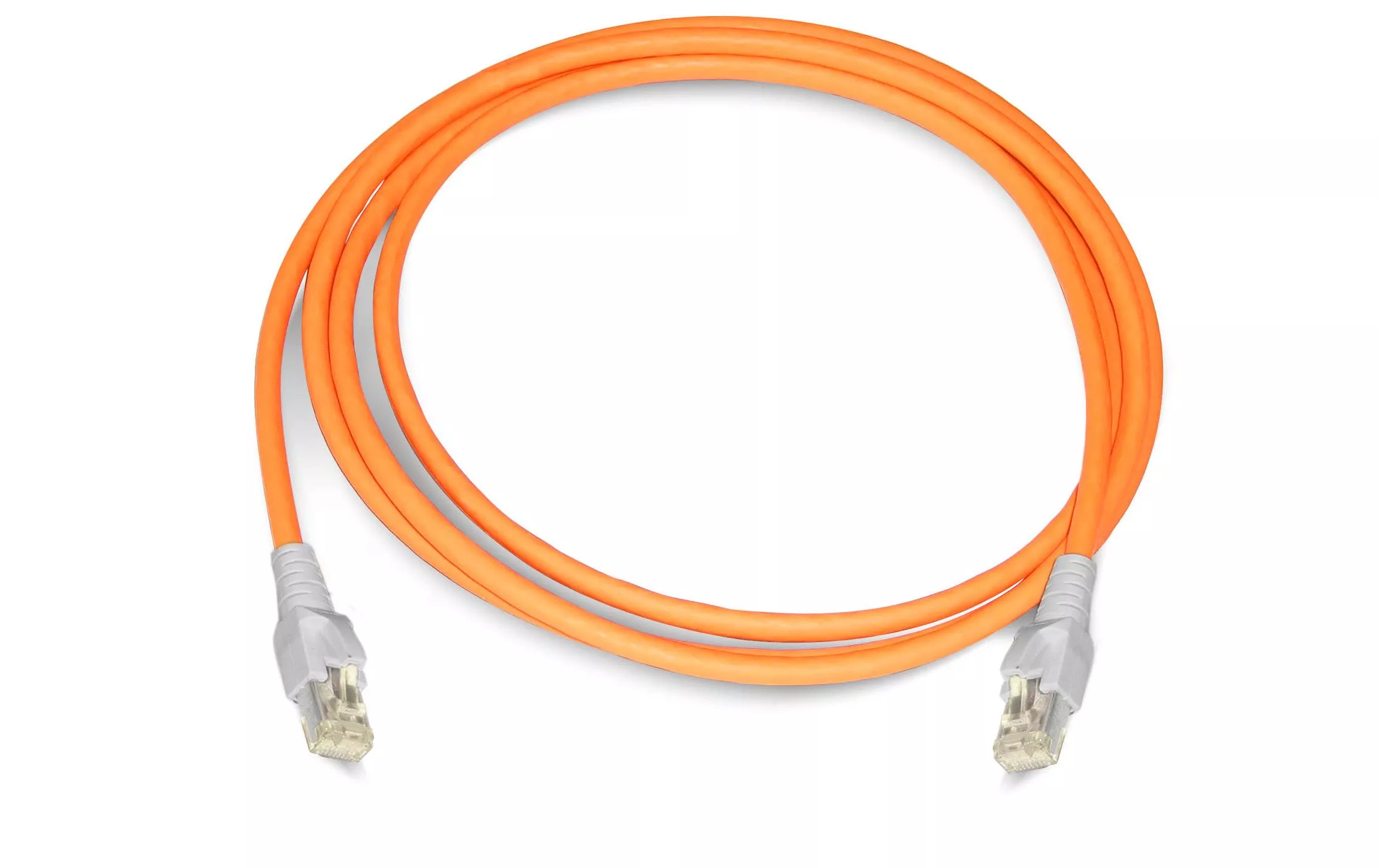 Câble patch  Cat 6A, S/FTP, 0.5 m, Orange