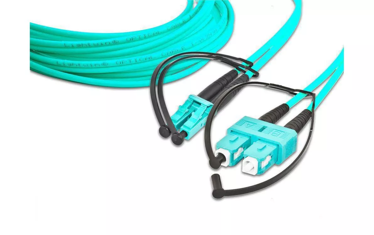 Câble patch à fibre optique LC-SC, Multimode, OM3, 5 m
