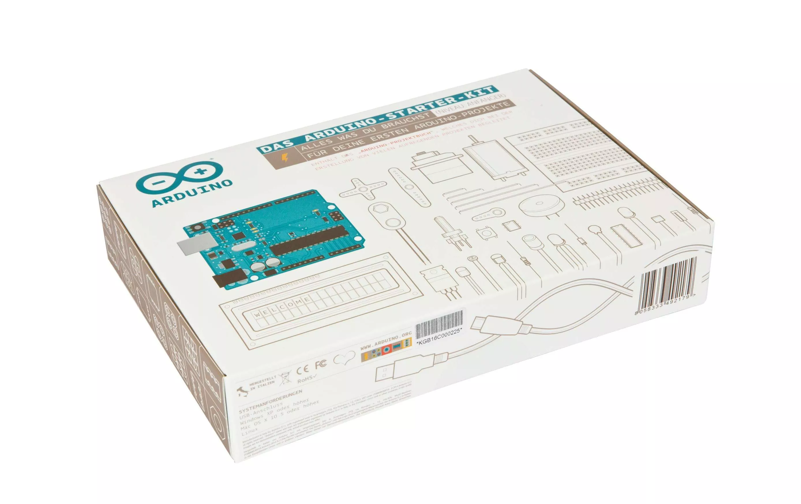 Starter Kit Arduino Uno R3 Französisch