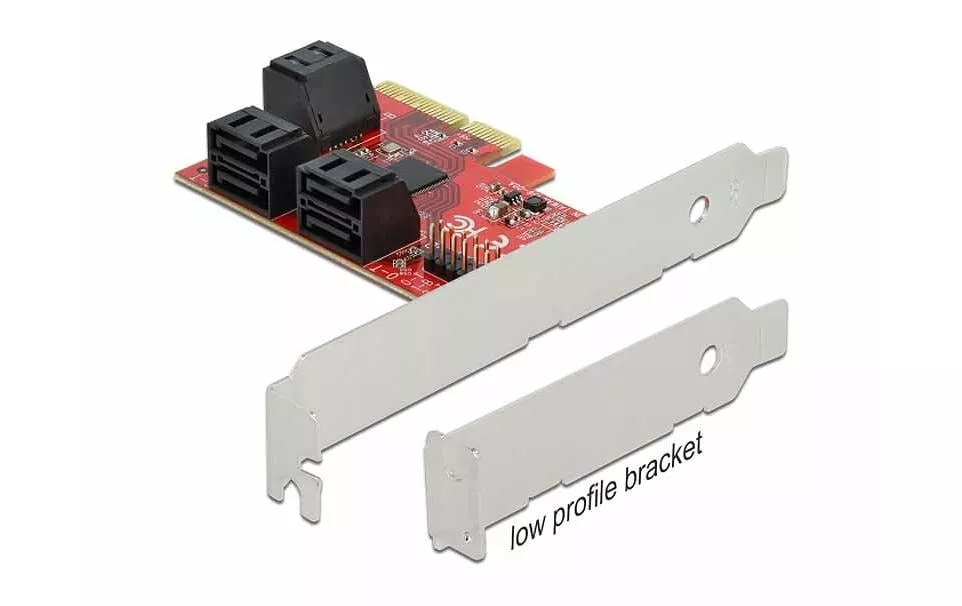 SATA Controller PCI-Ex4- 6x SATA interno