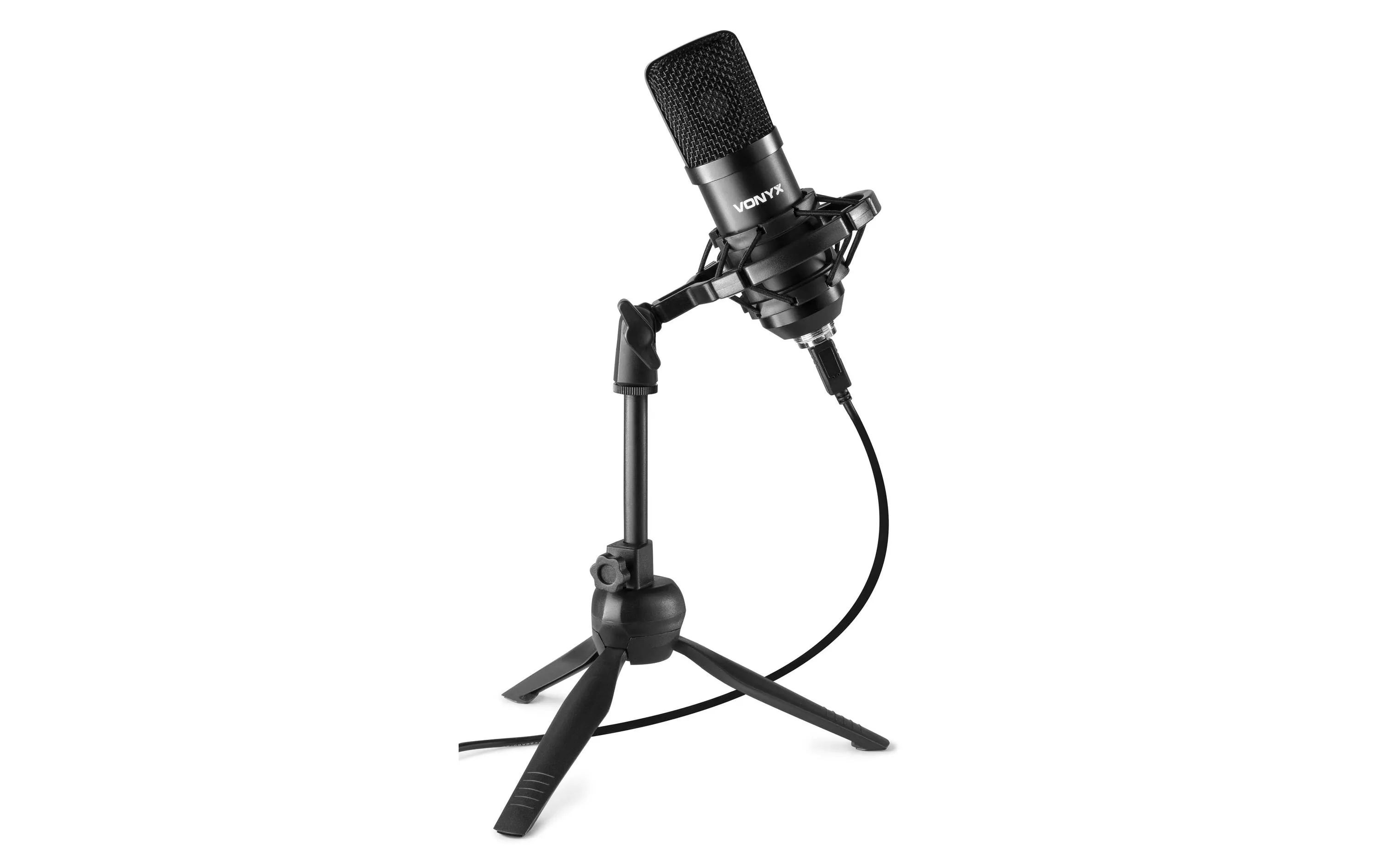 Microfono a condensatore Vonyx CM300B nero