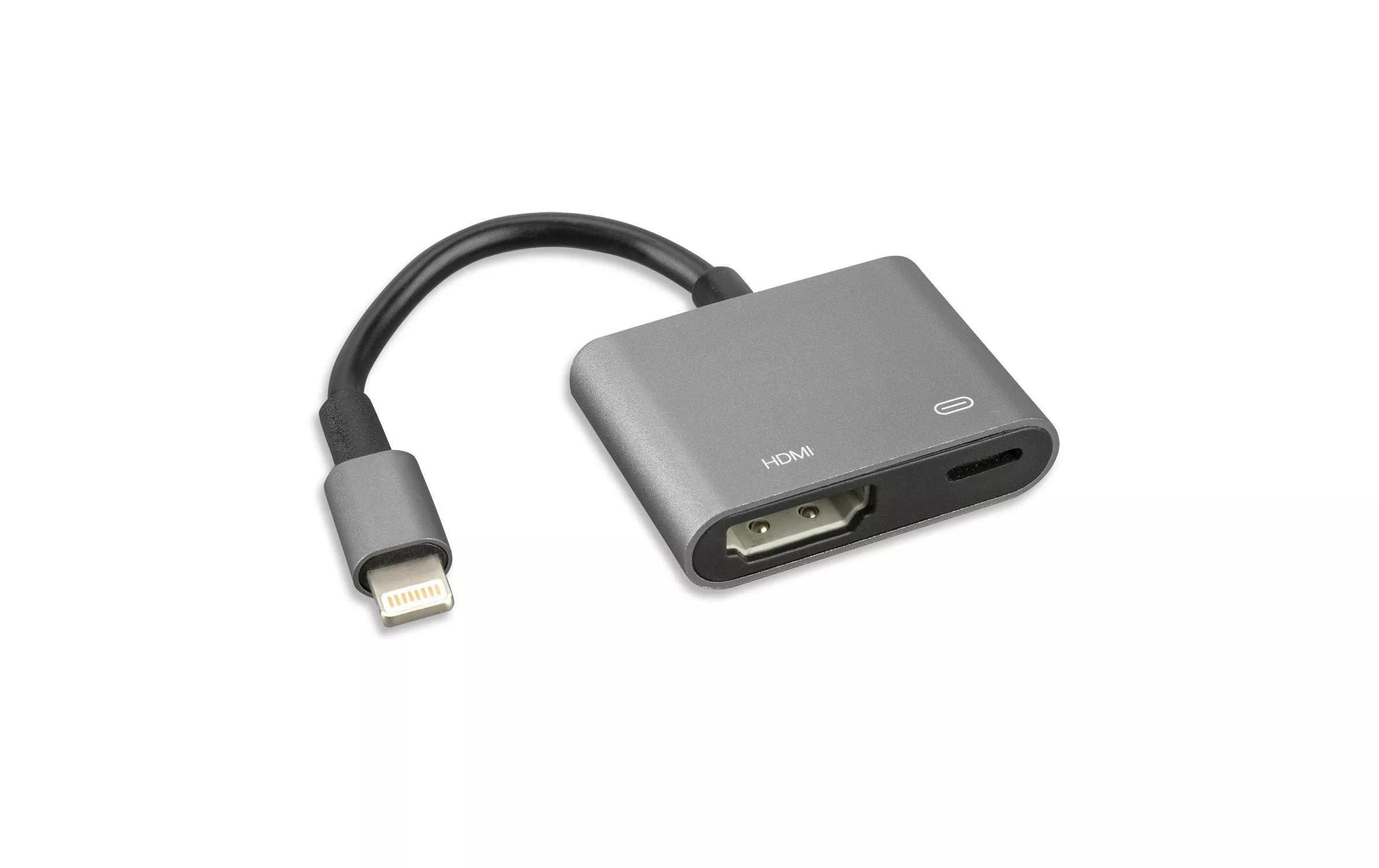 Adapter Lightning \u2013 HDMI, 4K support Lightning - HDMI