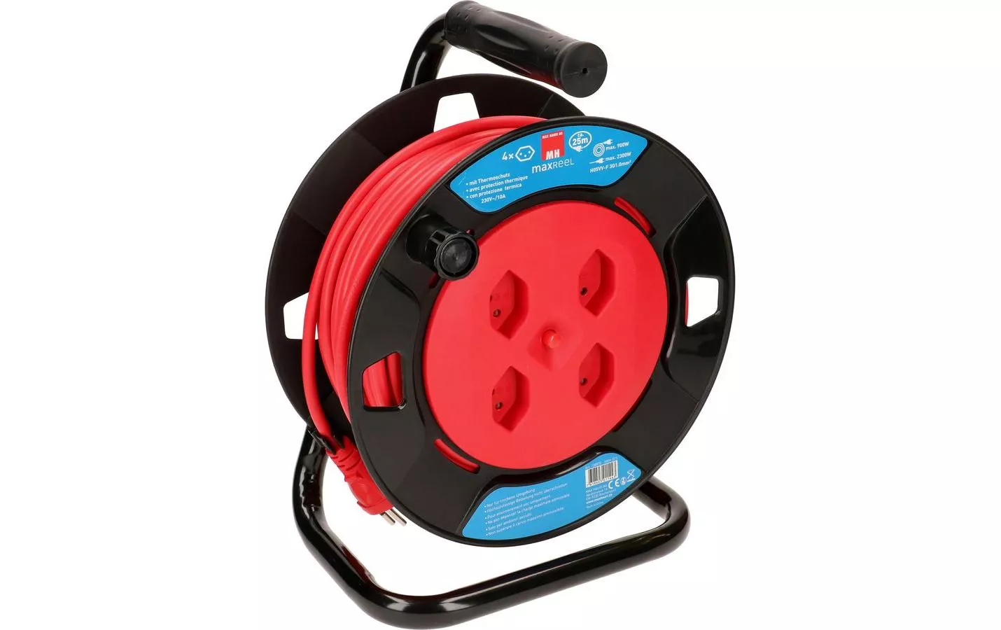 Cable Reel V2 25 m rosso