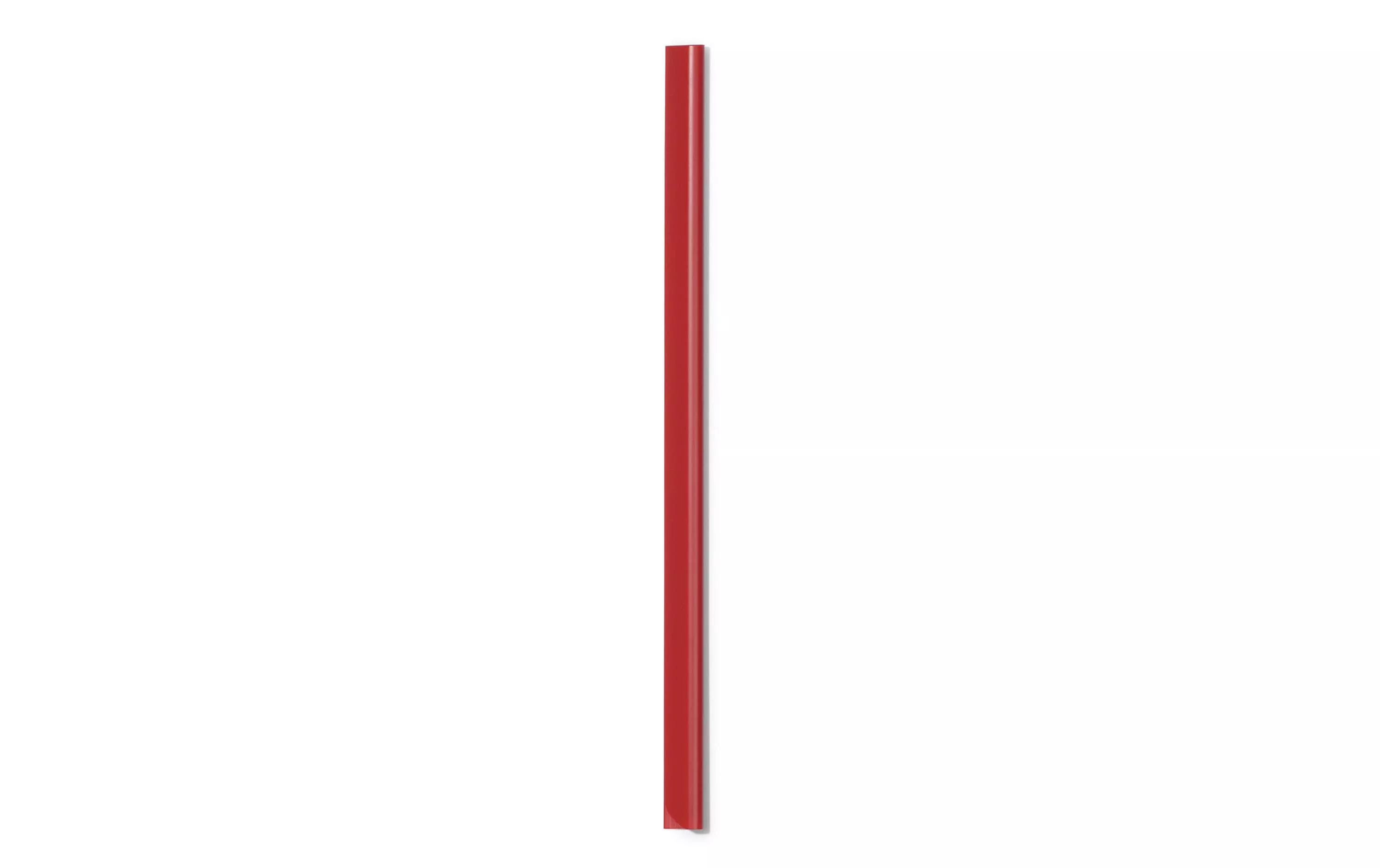 Rail de serrage 6 mm, Rouge, 50 rails