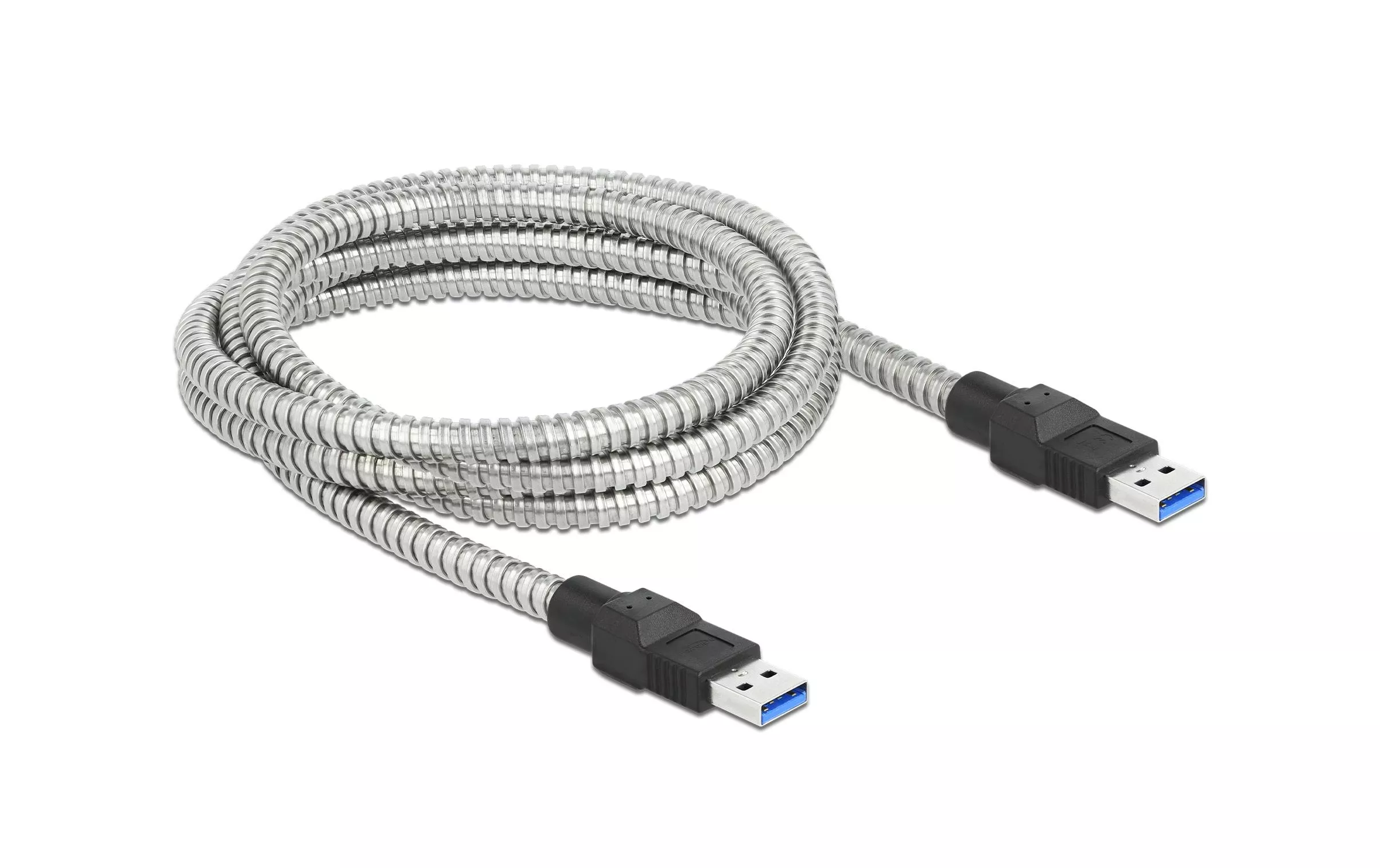 Câble USB 3.1 Enveloppe métallique USB A - USB A 2 m