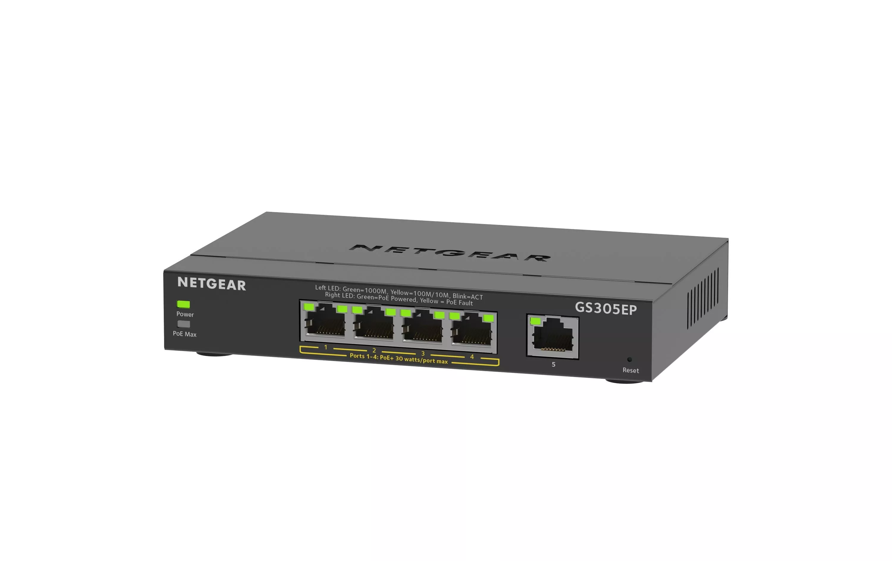 PoE+ Switch GS305EP-100PES 5 Port