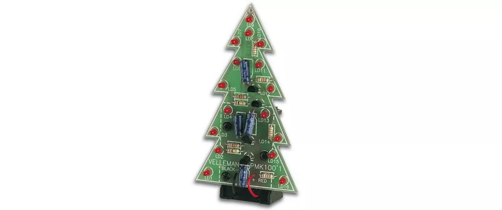 Kits de montage Arbre de Noël avec des LED clignotantes