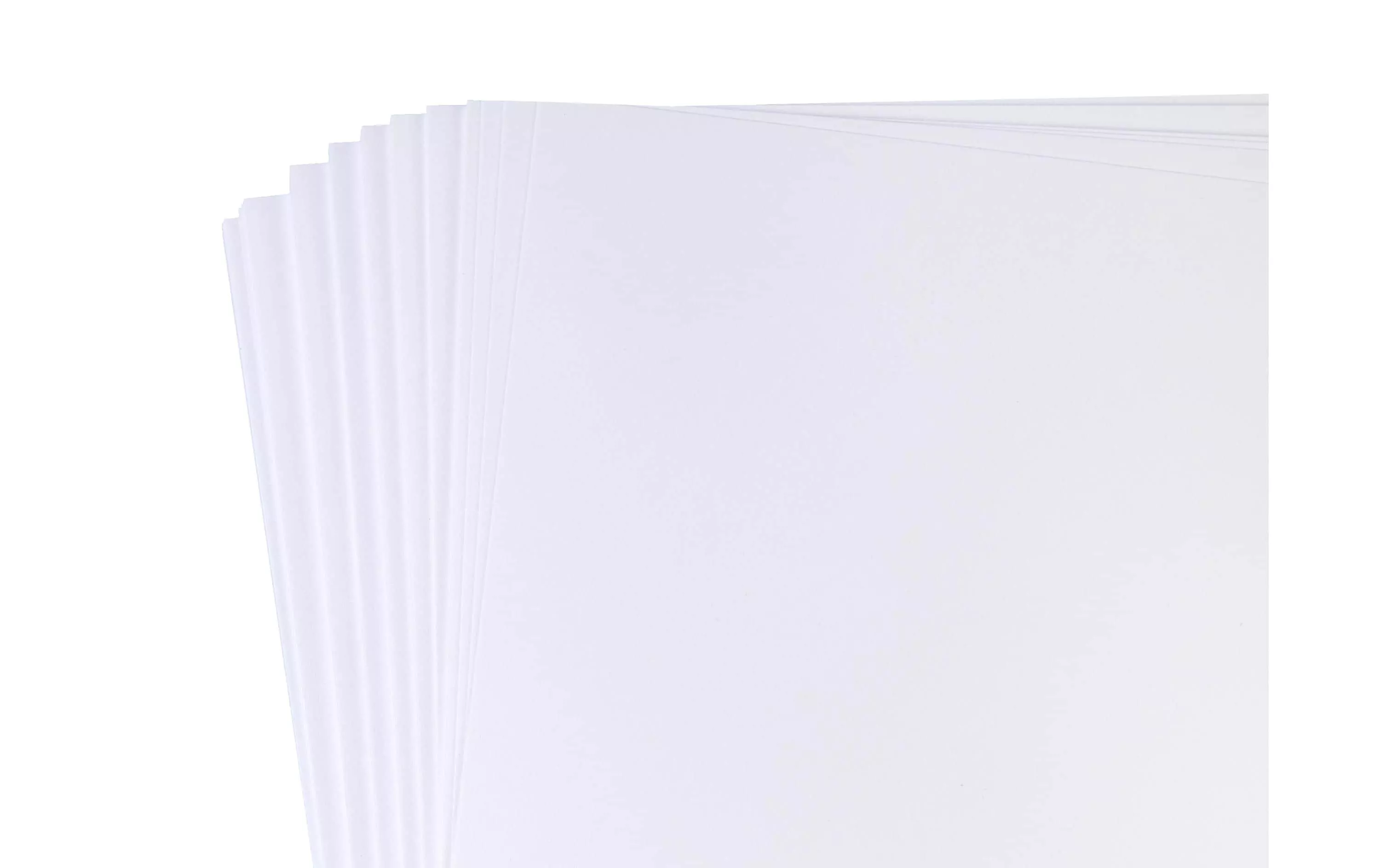Couverture de brochure Pressboard A4, 350 g/m², 100 pièces, blanc