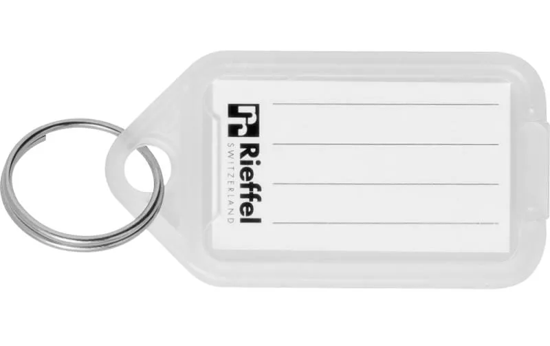 Porte-clés 3.8 x 2.2 cm, 10 Pièce/s, Transparent