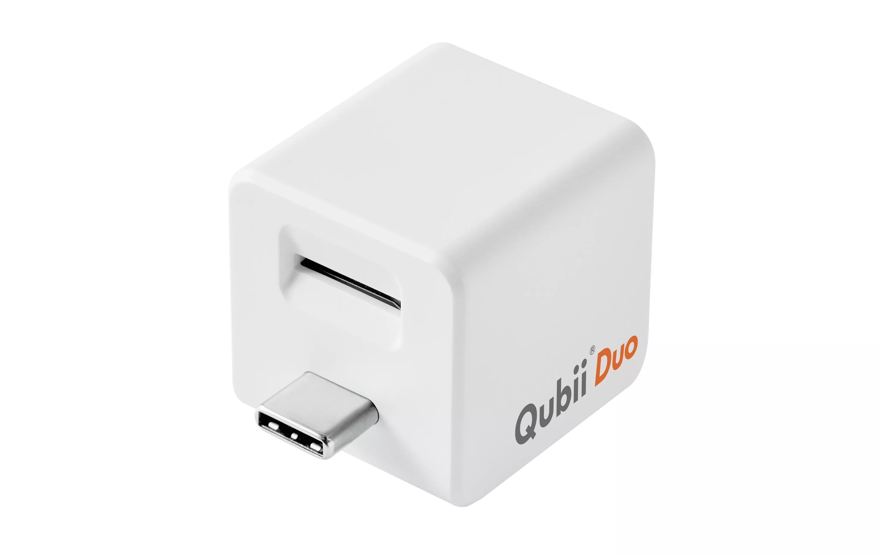 Adattatore di backup Qubii Duo USB-C bianco