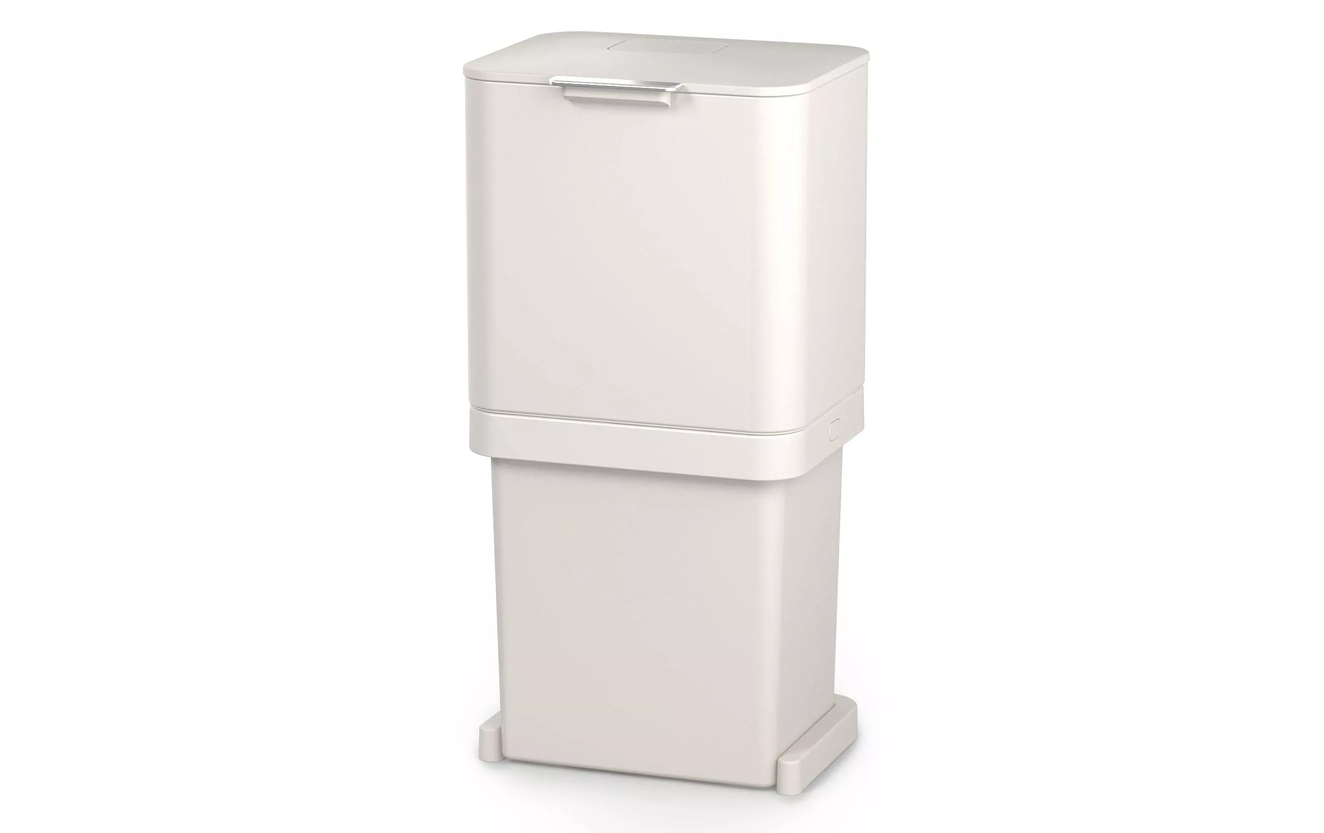 Recyclingbehälter Totem Pop 40 l, Weiss