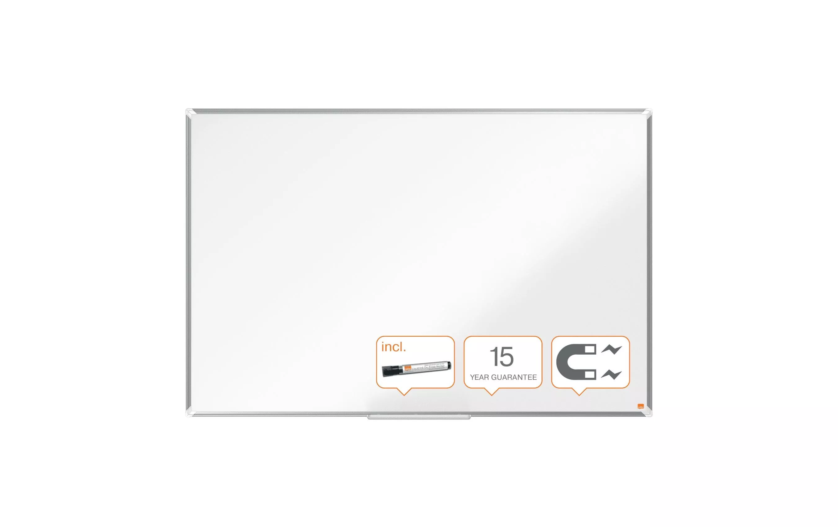 Premium Plus Whiteboard Stahl 100 x 150 cm, magnethaftend