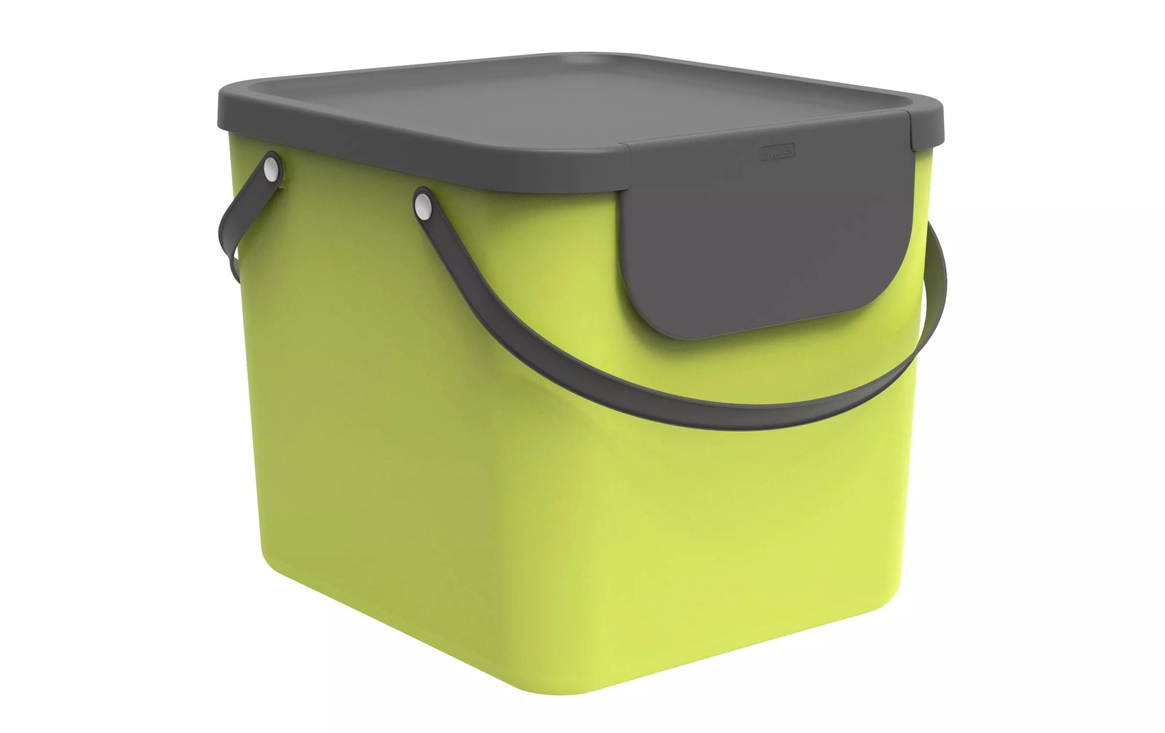 Albula Recycling Container 40 l, verde chiaro