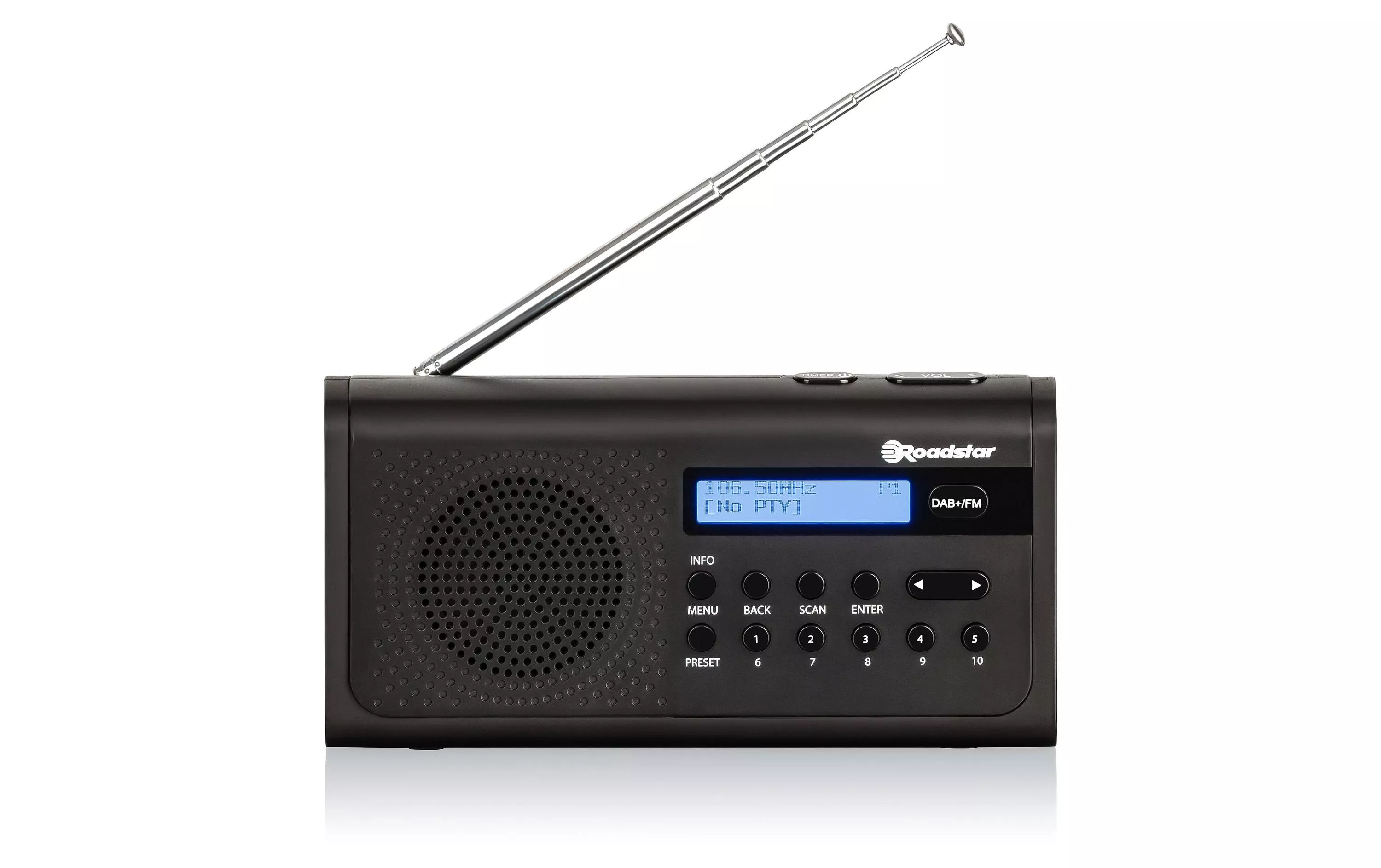 DAB+ Radio TRA-300D+ Schwarz