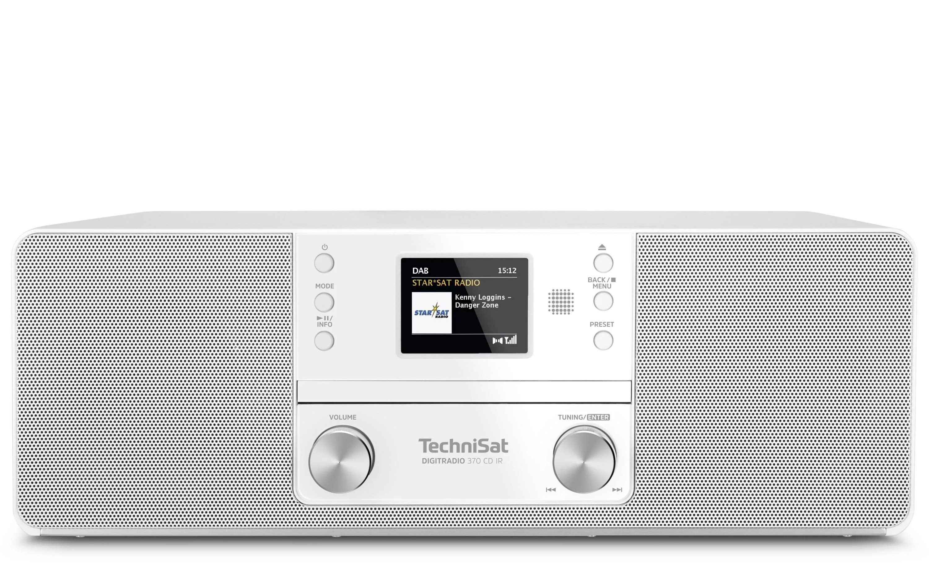 DAB+ Radio DigitRadio 370 CD IR Bianco