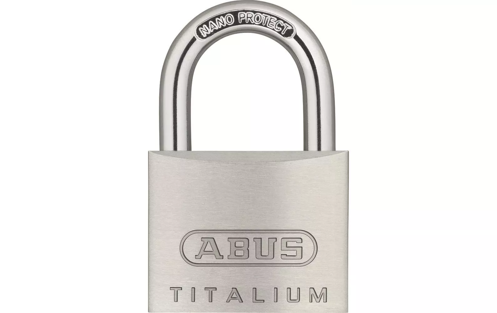 Lucchetto Abus 64TI/40 alluminio argento