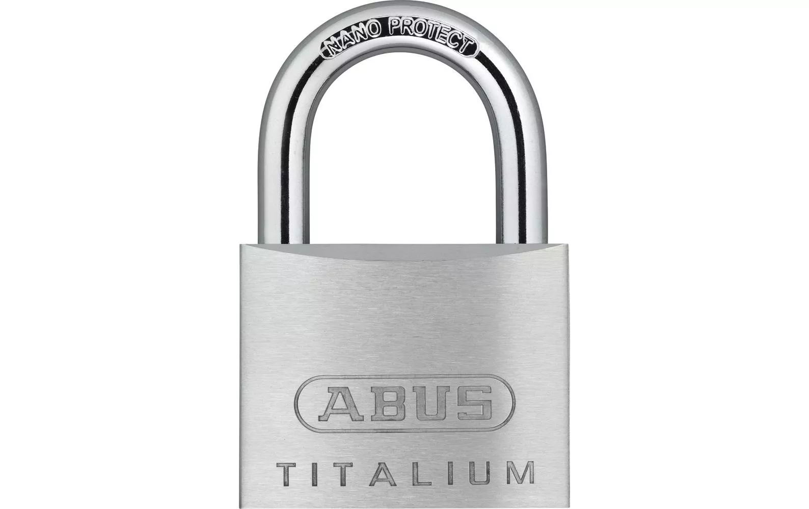 Lucchetto Abus 64TI/50 alluminio argento