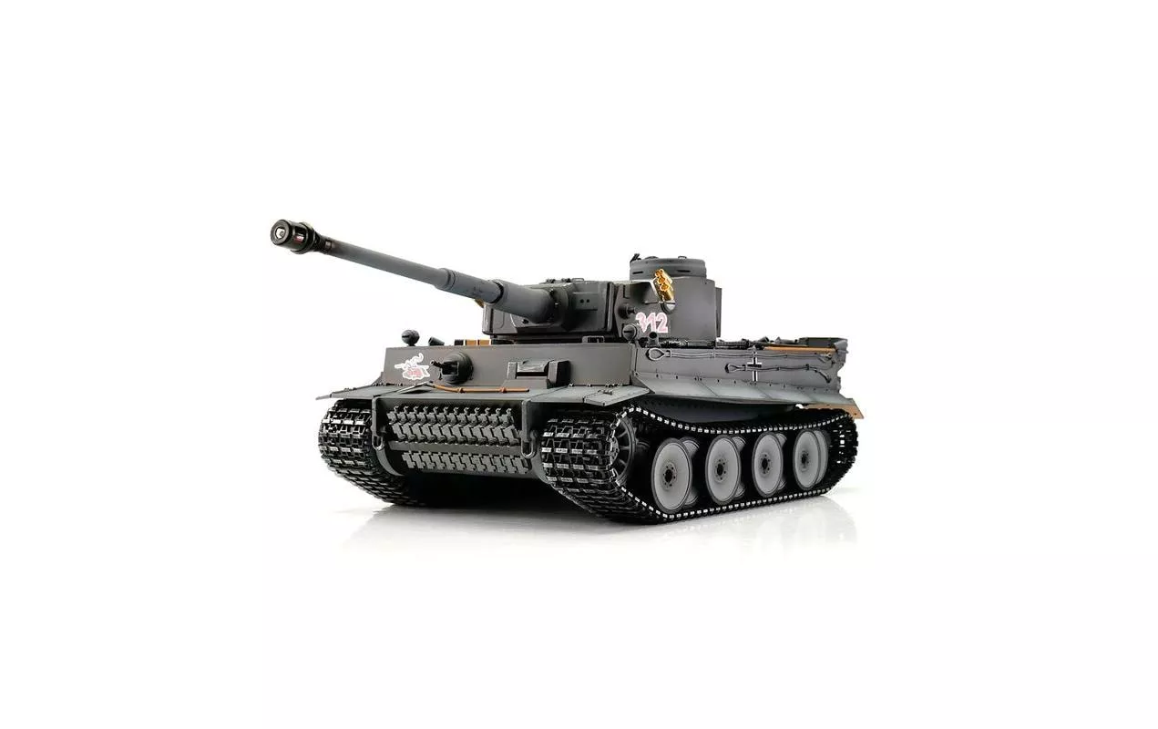 Tank Tiger I, première version Grey, IR, édition Pro, 1:16