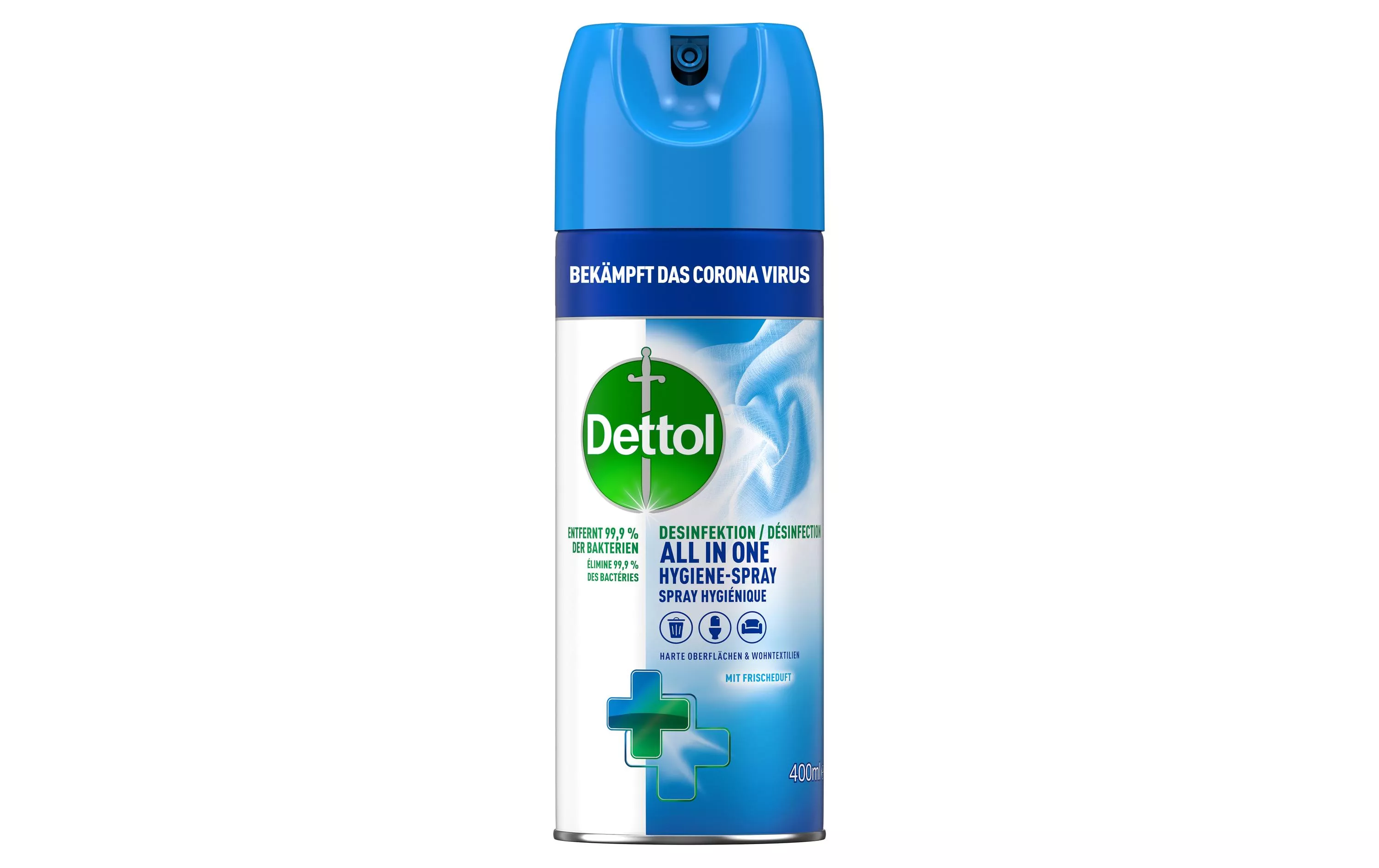 Nettoyant tout usage Désinfection Aerosol Spray 400 ml