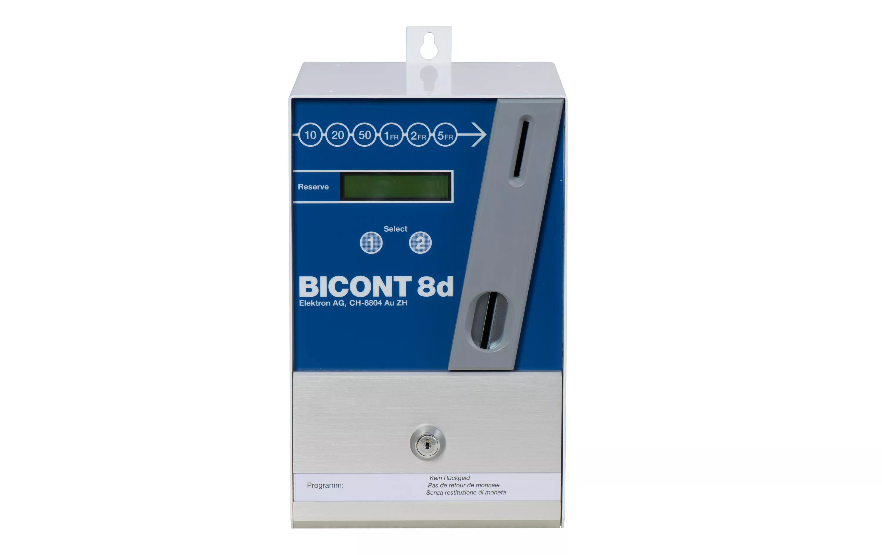 interruttore a moneta Bicont 8d per 2 consumatori