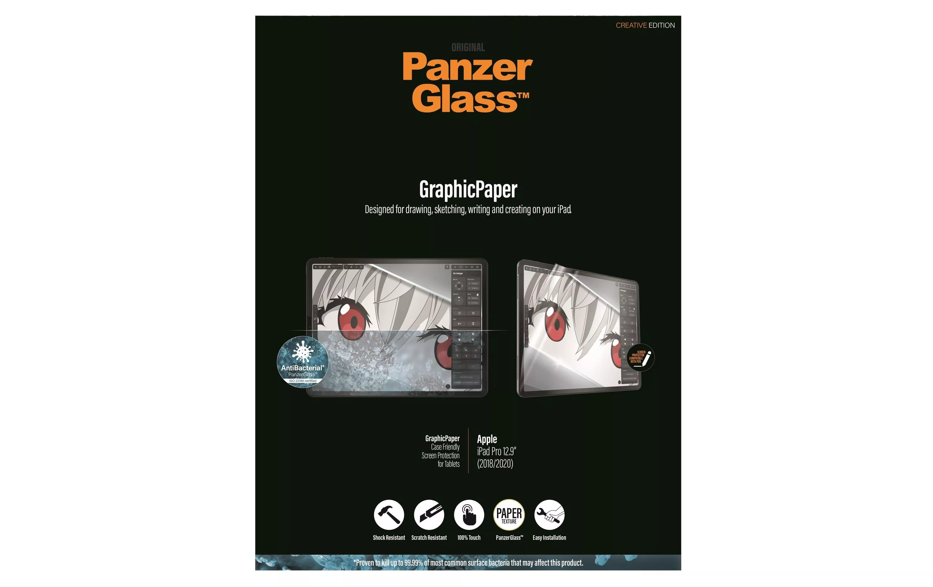 Films protecteurs pour tablettes GraphicPaper iPad Pro 12.9\" (Gen. 3-6)