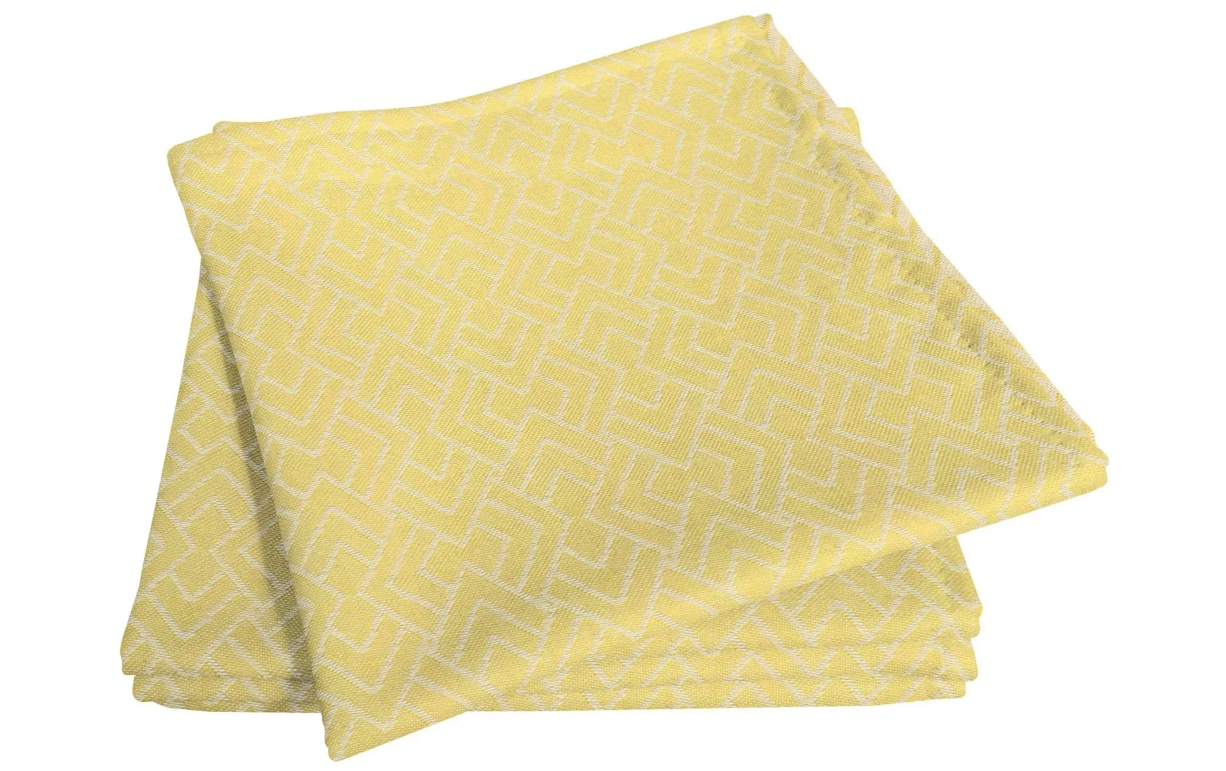 Graphic Ventus Light Fabric Napkin, giallo, 4 pezzi.