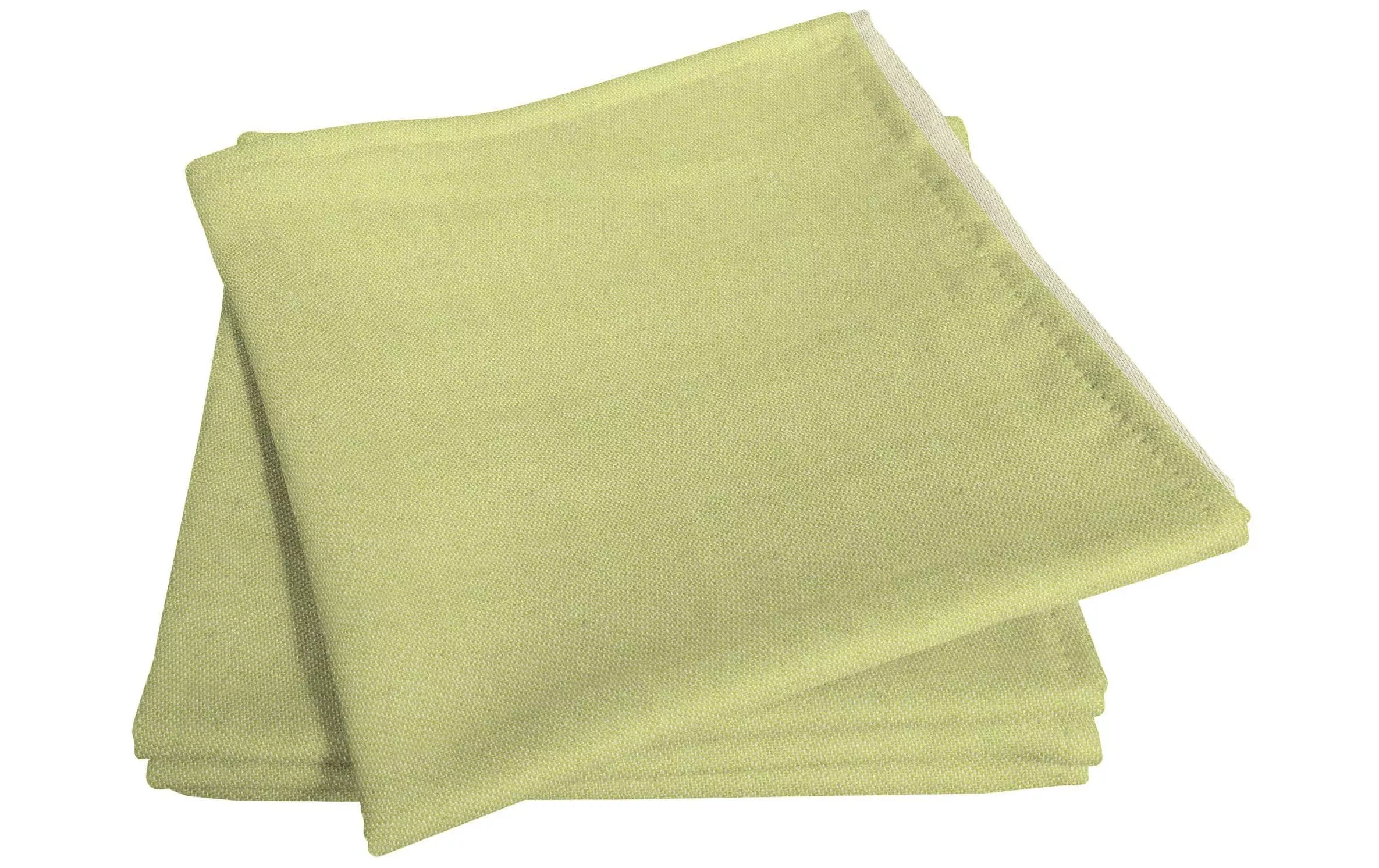 Fabric Napkin Uni Light Collection, verde chiaro, 4 pezzi.