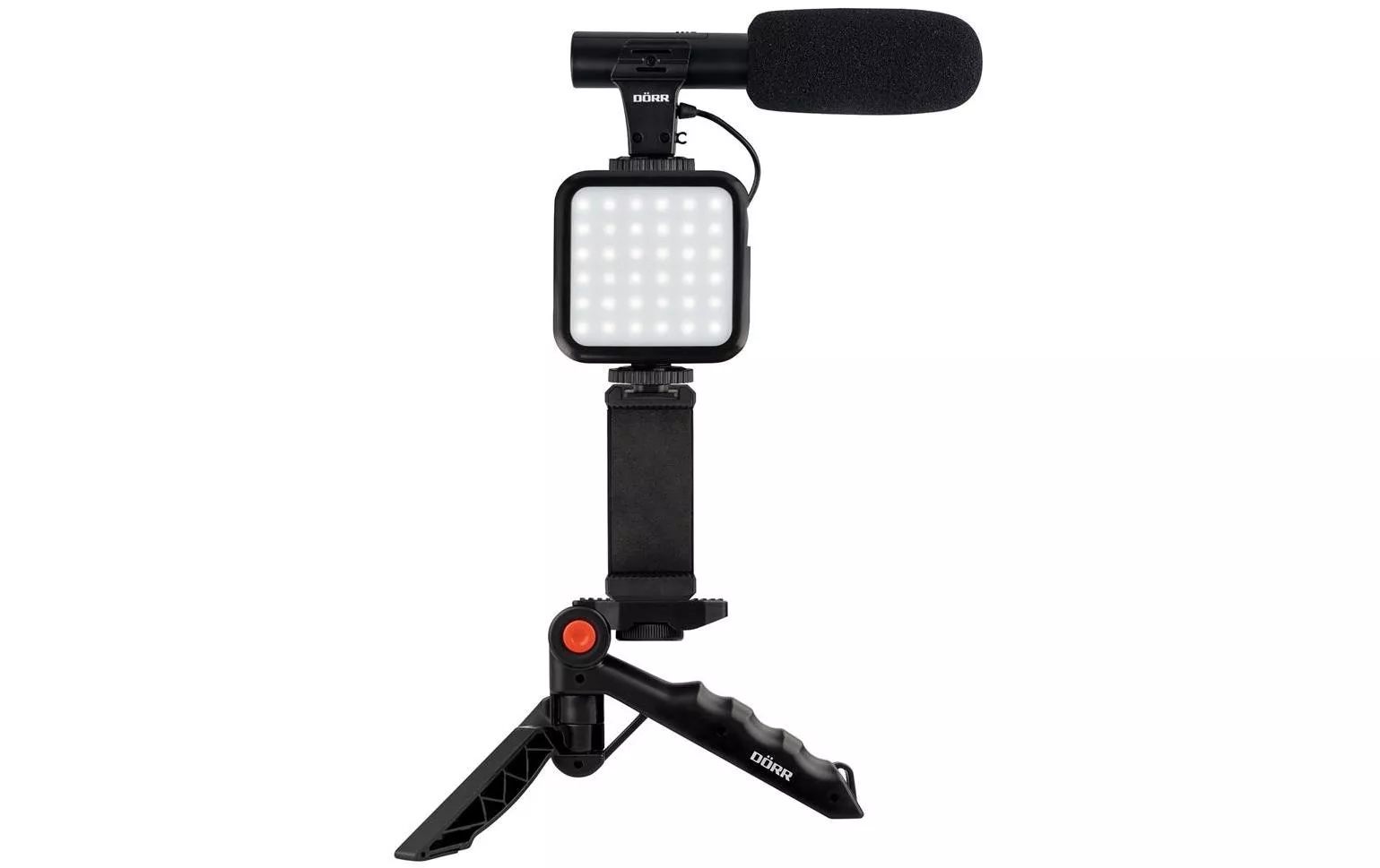 Lampe vidéo Kit de Vlogging avec microphone VL-5