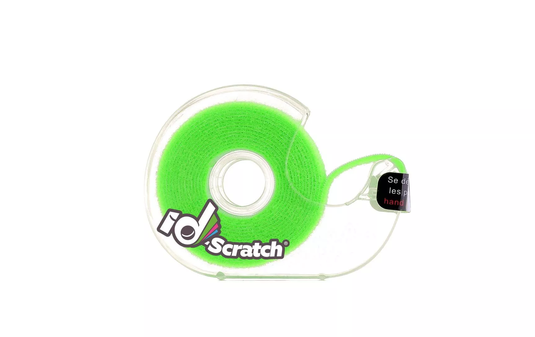 Velcro Box ID-SCRATCH Dispenser Box Verde Neon