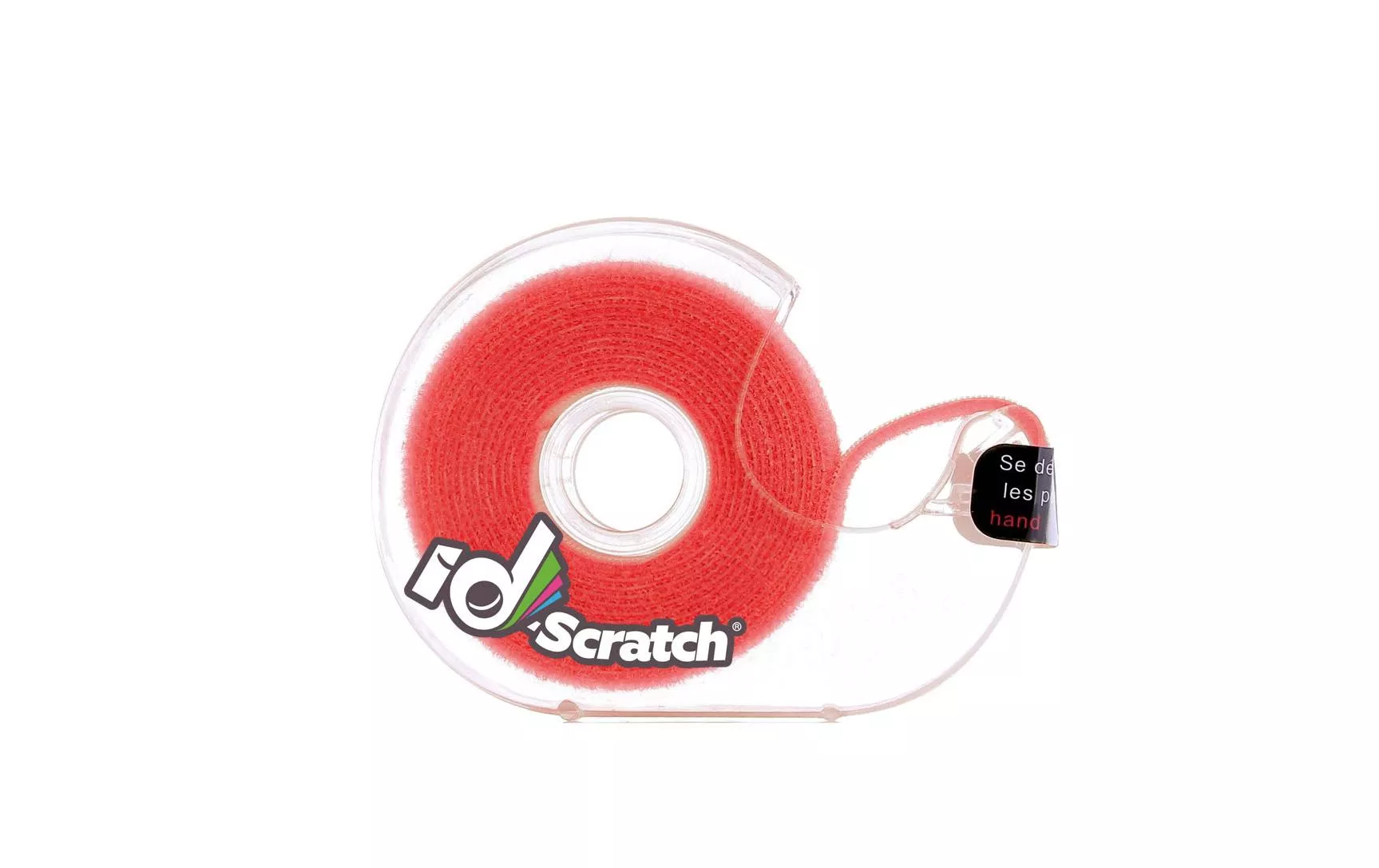 Boîte de bande auto-agrippante ID-SCRATCH Boîte distributrice Rouge