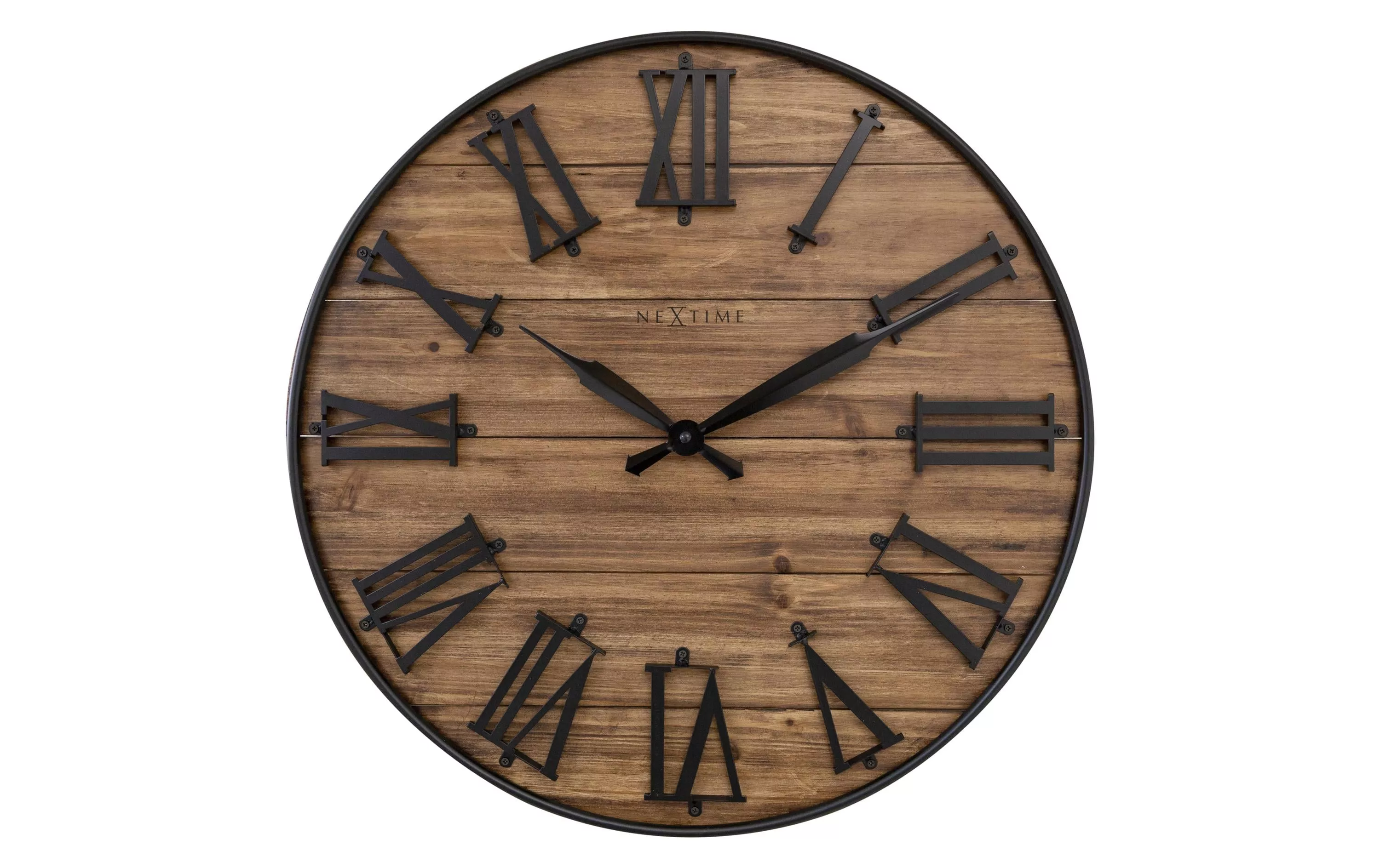 Orologio da parete Manchester legno/metallo, 50 cm