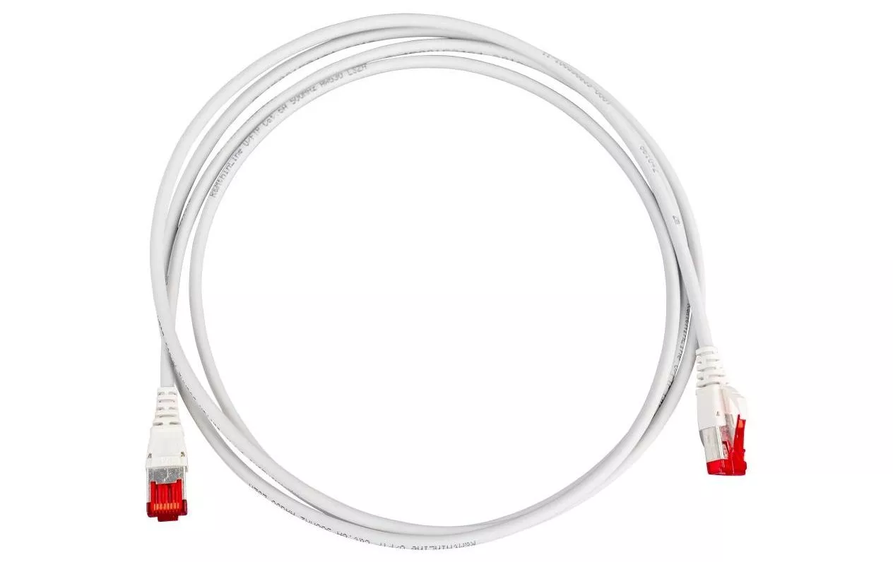 Câble patch thinLine Cat 6A, U/FTP, 2 m, Gris