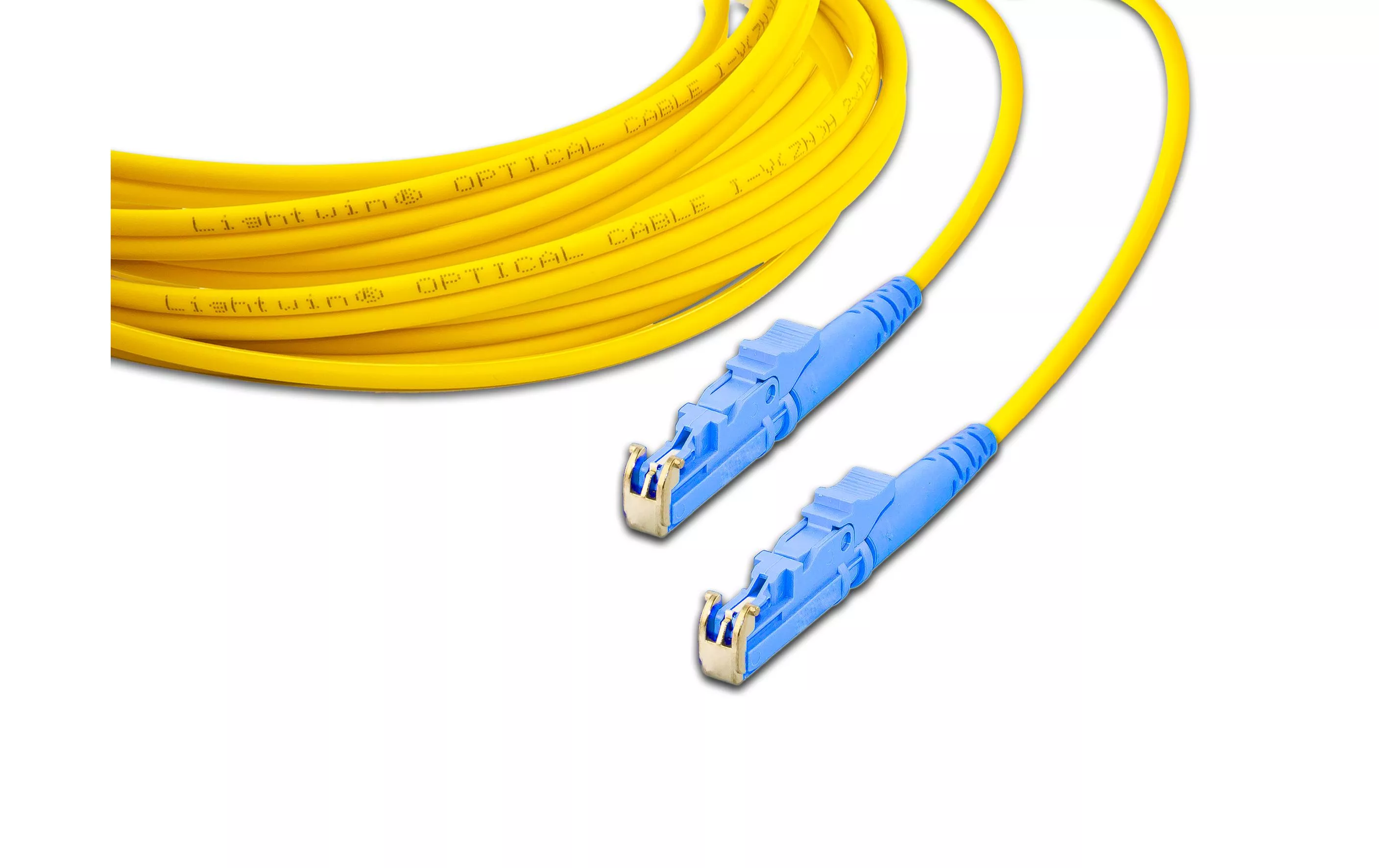 Câble patch à fibre optique LSH-LSH, Singlemode, Simplex, 1m