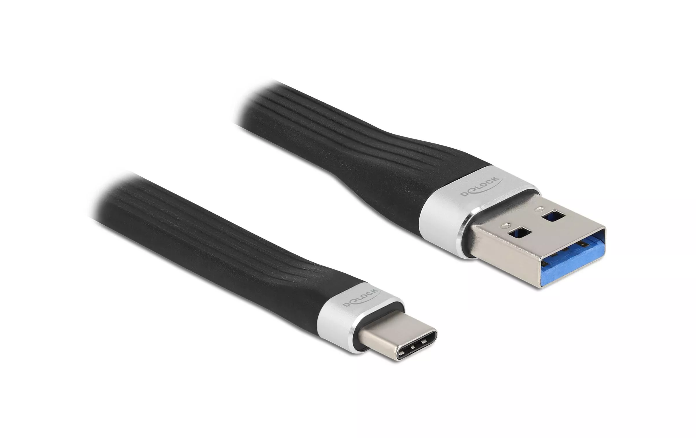 USB 3.2 Gen 1 Flachbandkabel USB A - USB C 0.135 m