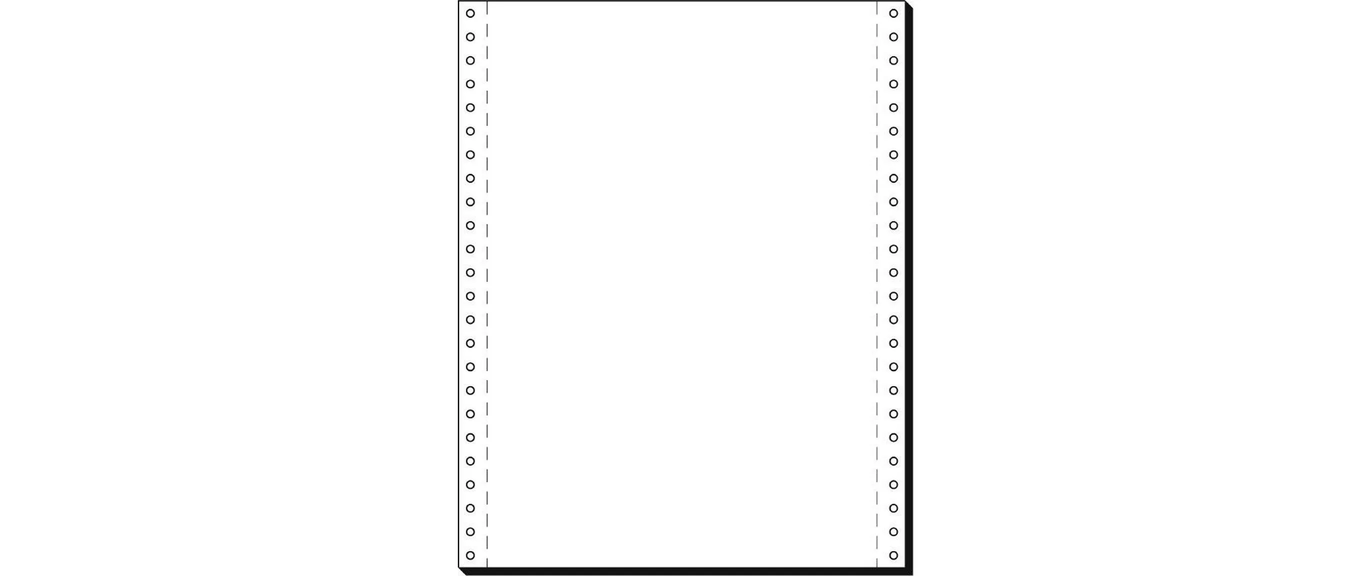Papier pour photocopie A4, Blanc, 60 g/m², 2000 Fiche