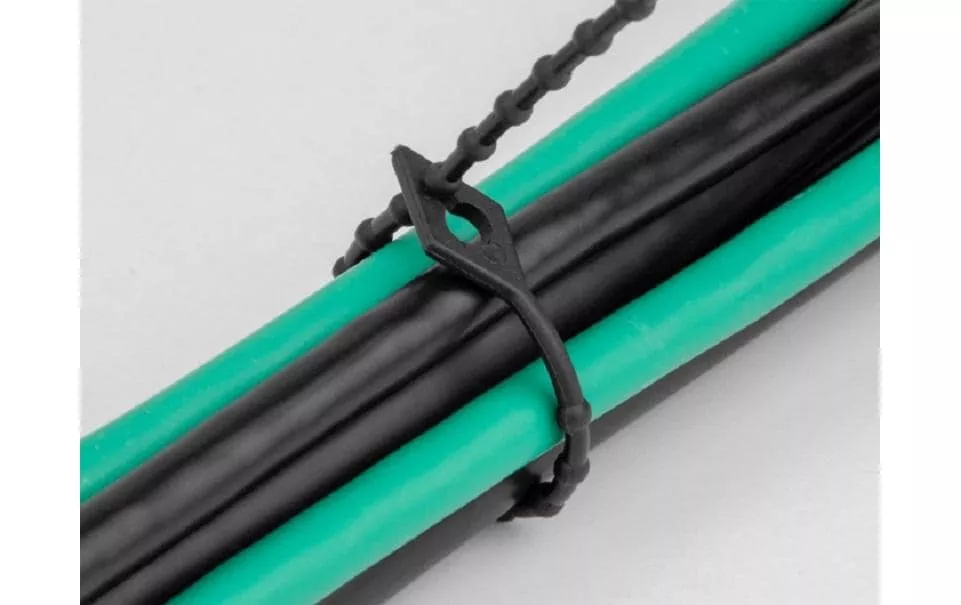 Kabelbinder Schwarz 150 mm x 2.4 mm, 100 Stück