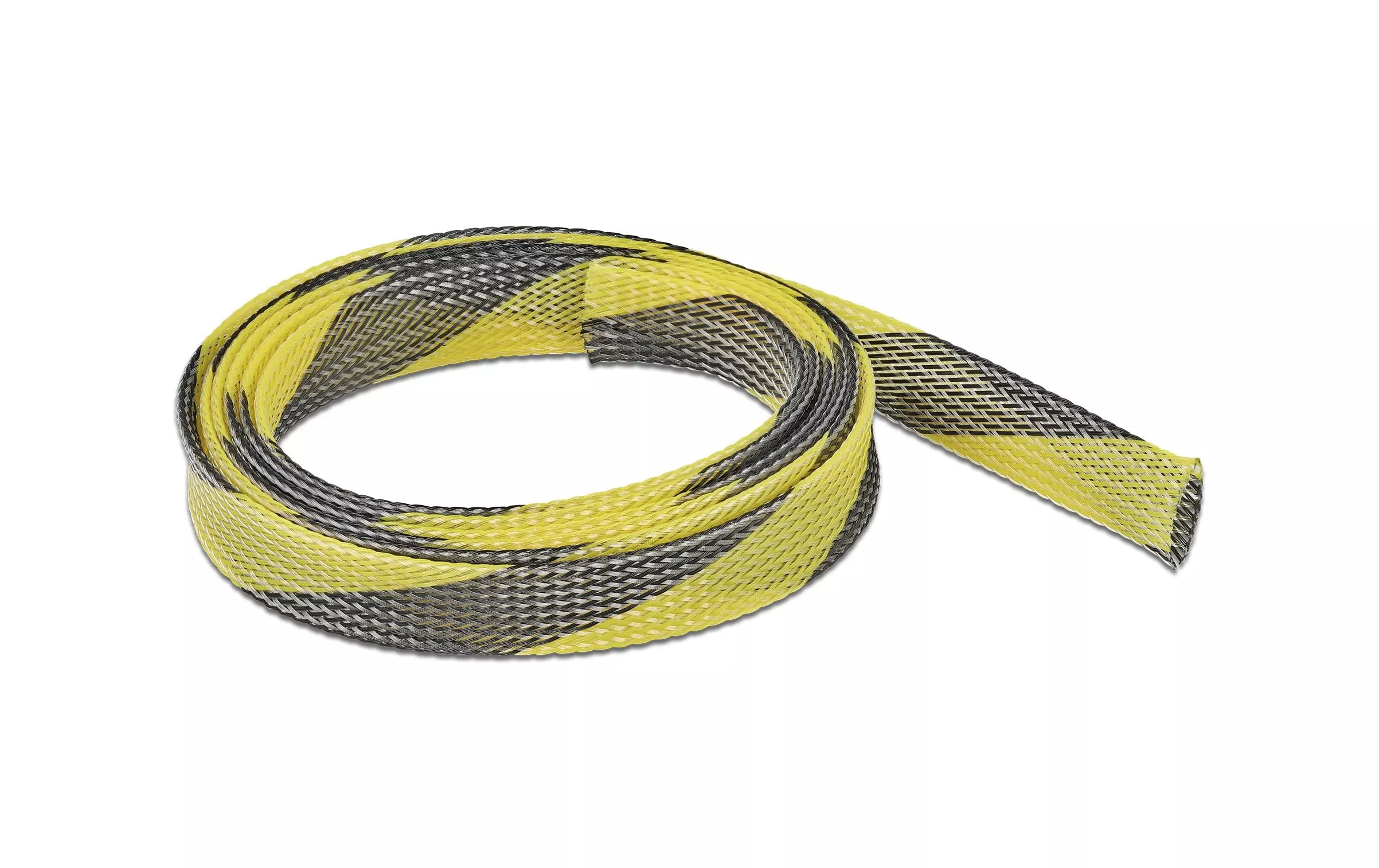 Cable Duct espandibile, 2m x 19mm giallo nero