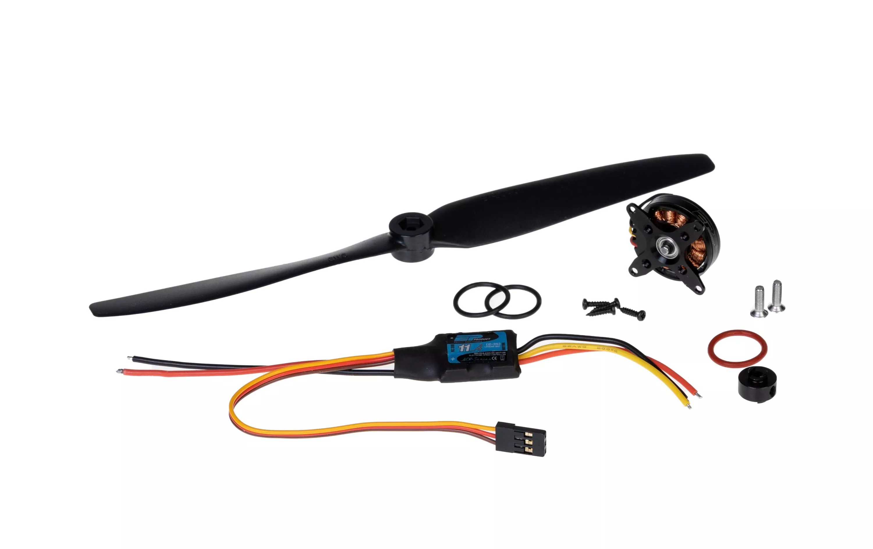 Brushless Drive Set Indoor F3P 2S 2202-1550 KV, 11 A