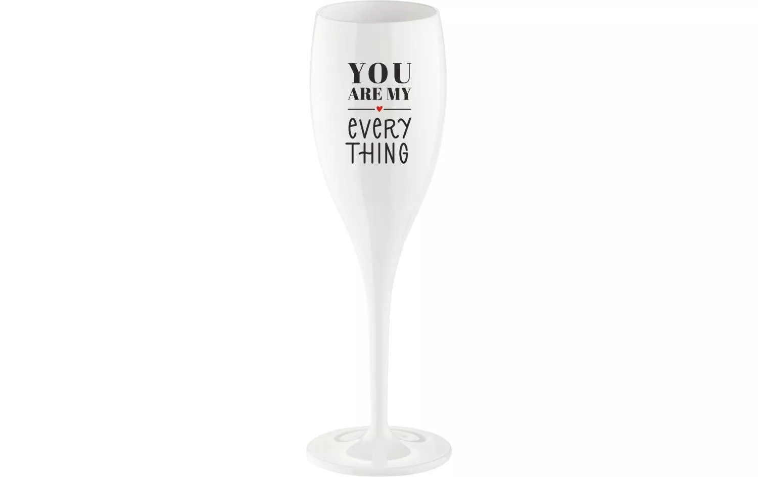 Verre à champagne Superglass You are my everything 100 ml, 1 pc