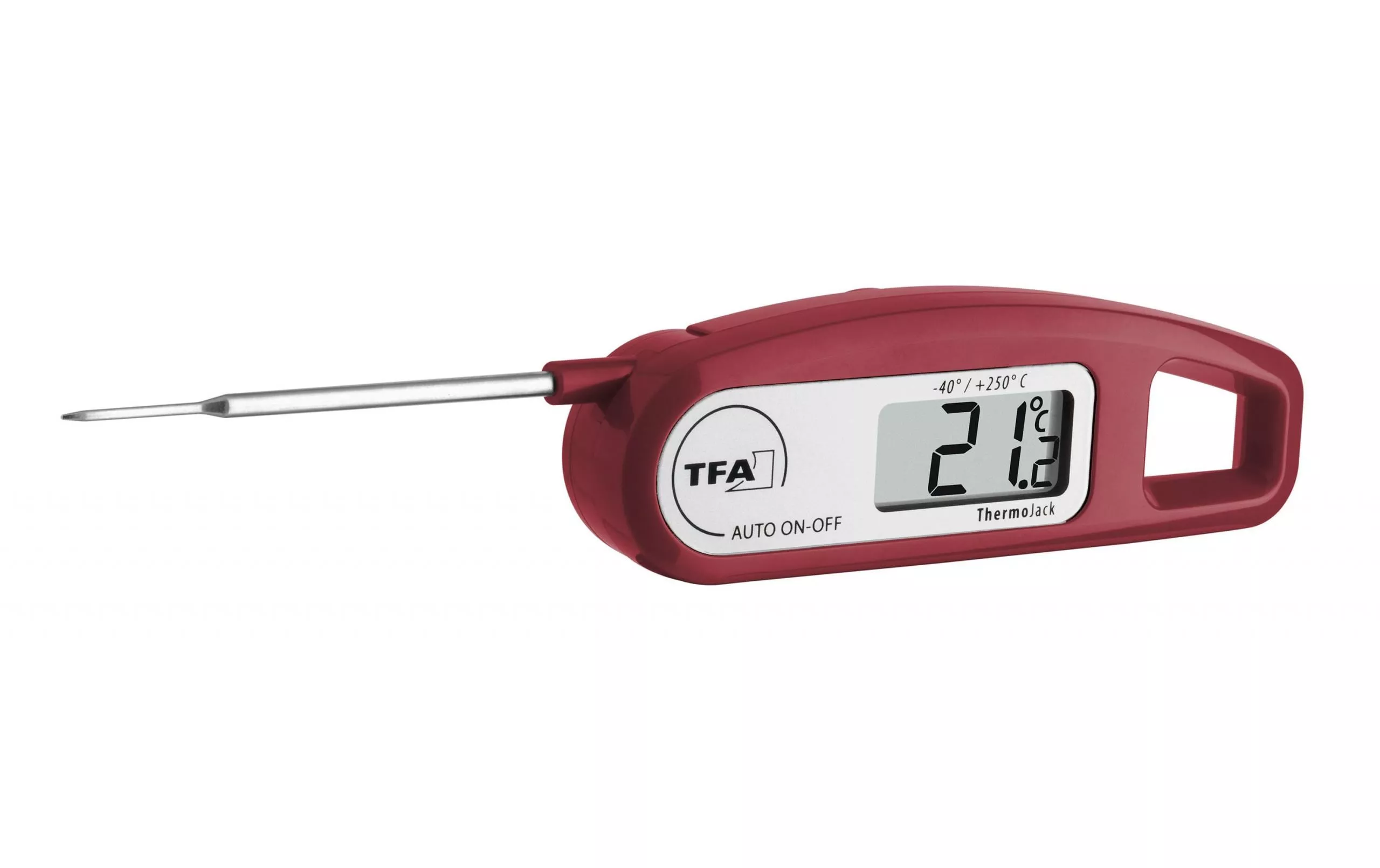Termometro a inserimento TFA Dostmann THERMO JACK, Bordeaux