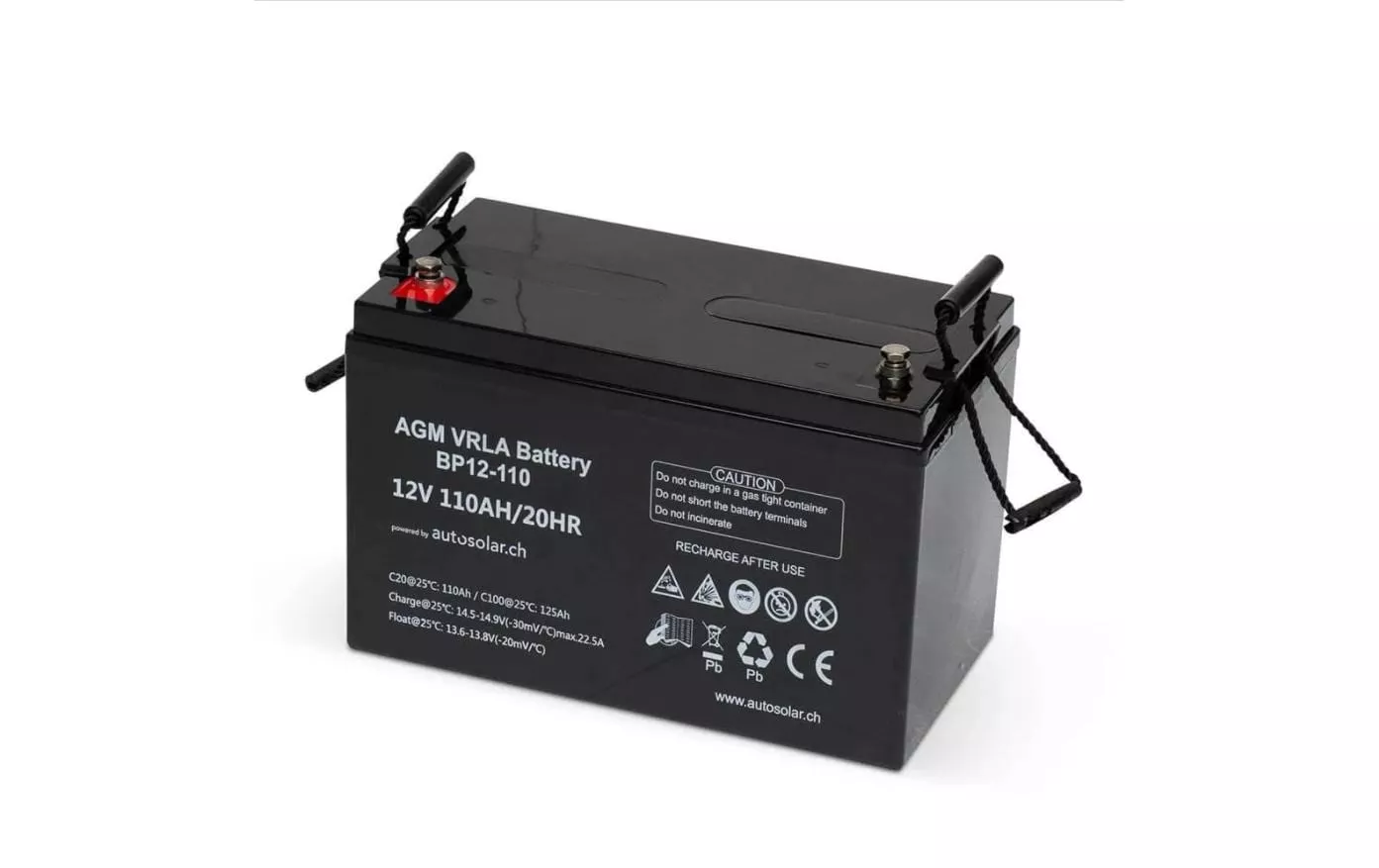 batteria autosolar AGM 110 Ah 12 V