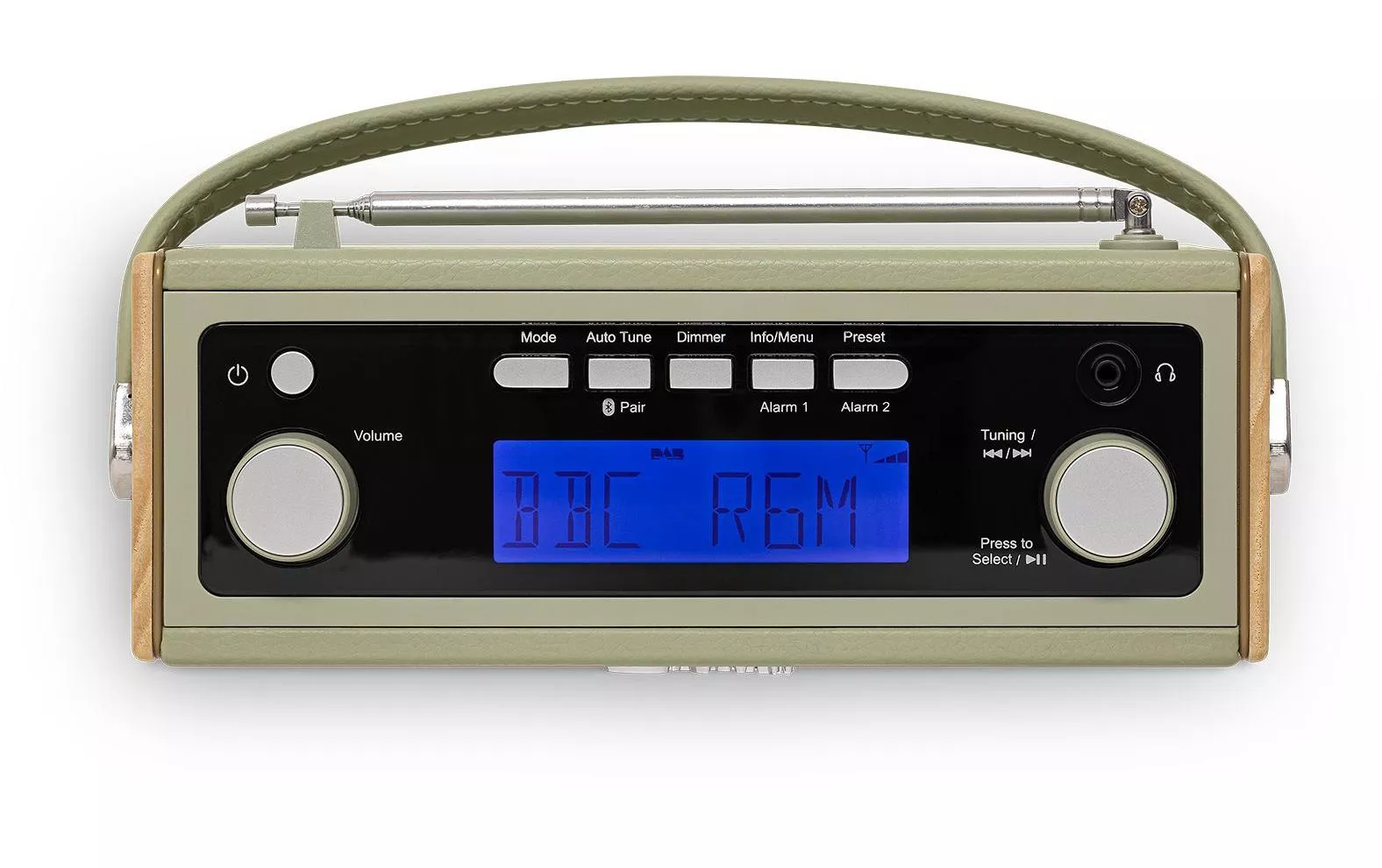 DAB+ Radio Rambler Stereo Pastel Green