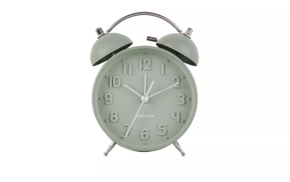 Classic Alarm Clock Iconic Green Matt
