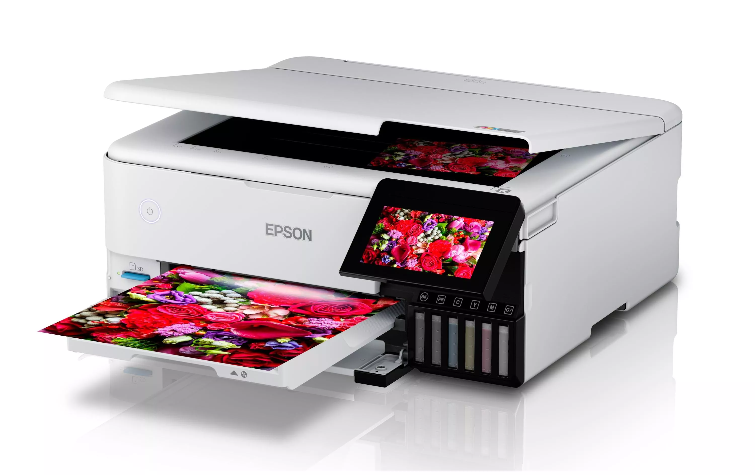 Epson EcoTank ET-2826, Imprimante multifonction Blanc, Jet d'encre