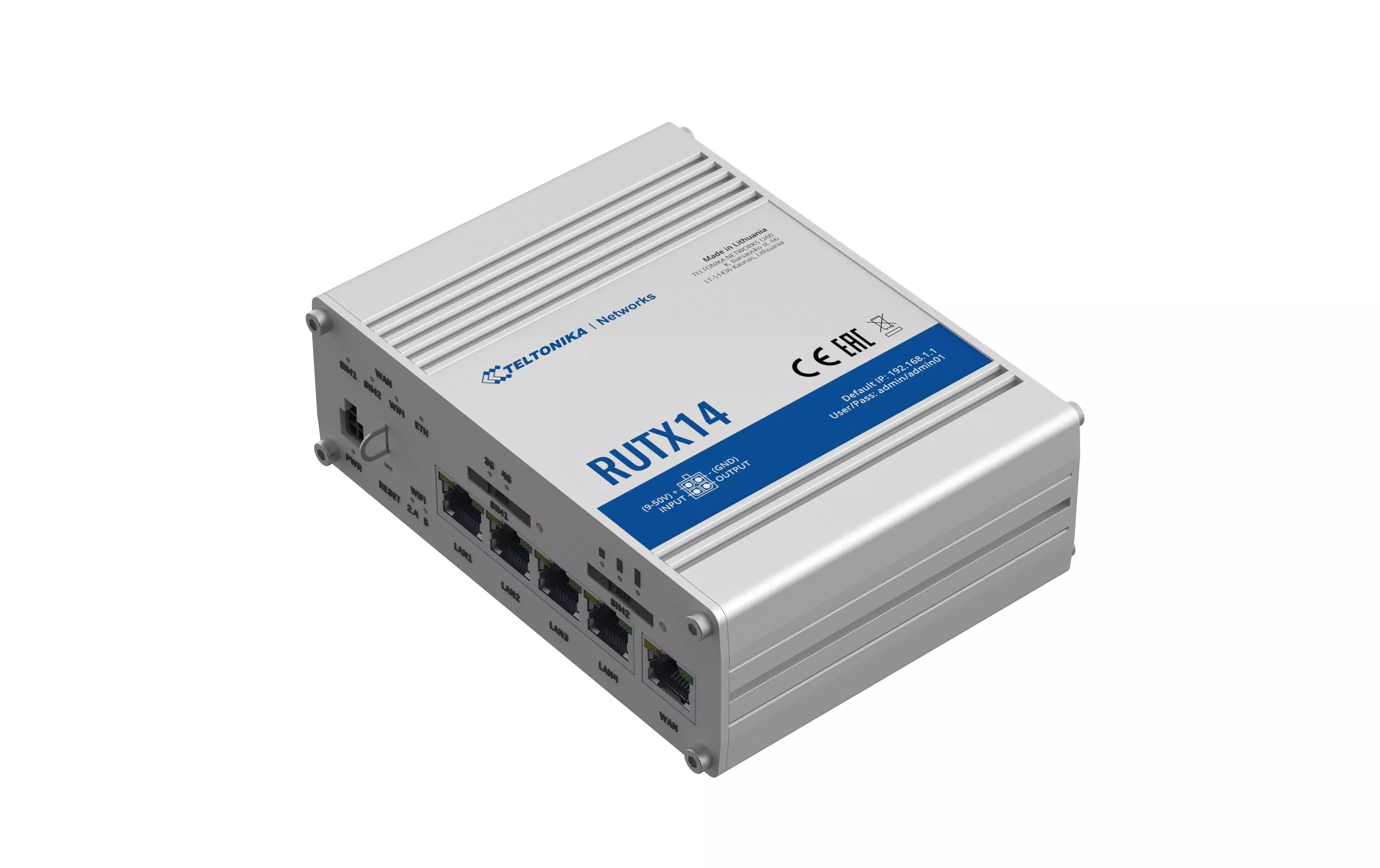 Router industriale Teltonika LTE RUTX14