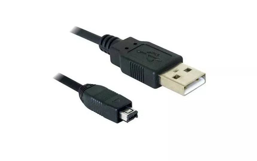 Câble USB 2.0 4pin Hirose USB A - Mini-USB B 1.5 m