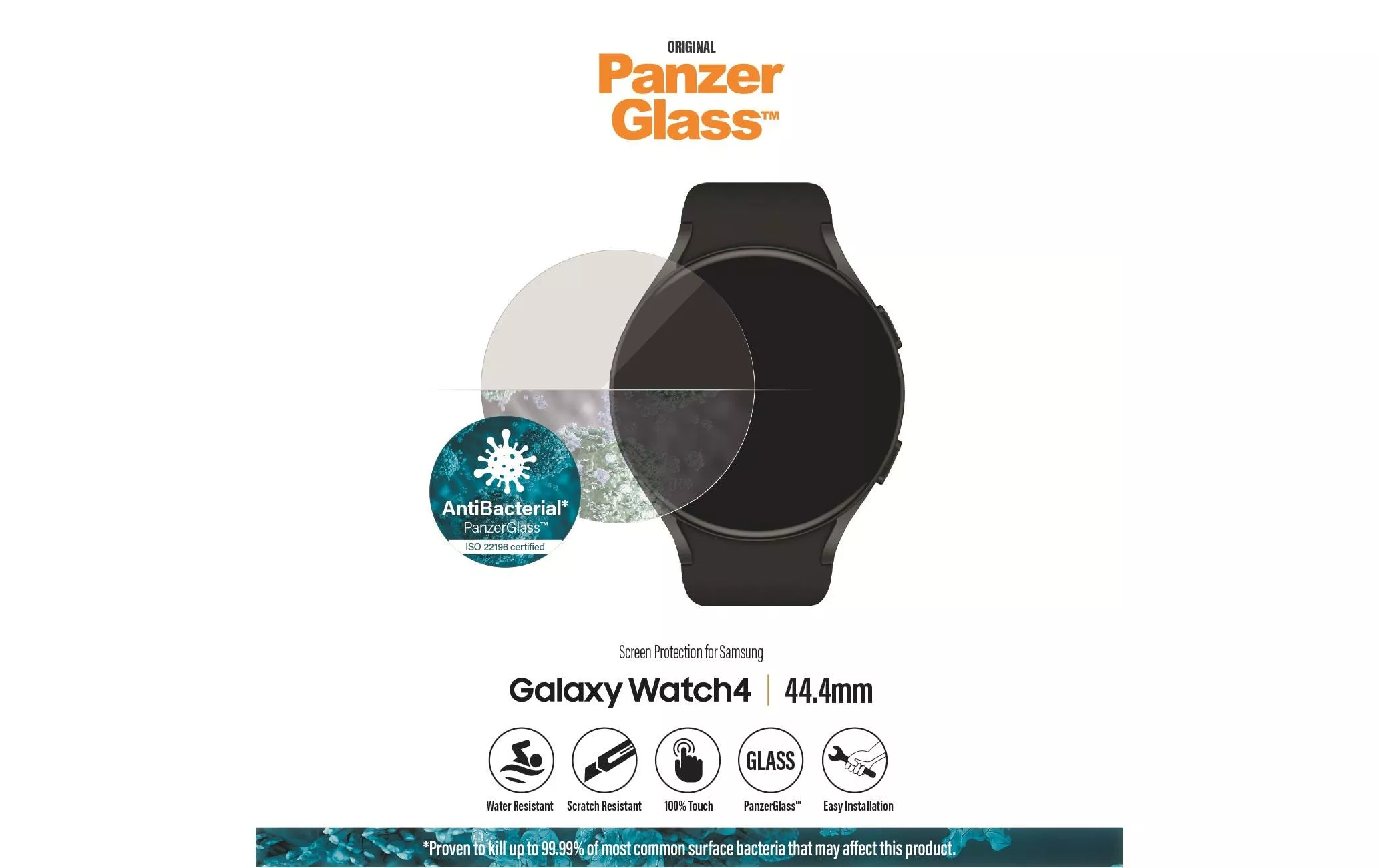 Protection d\u2019écran Samsung Galaxy Watch 4 (44.4 mm)