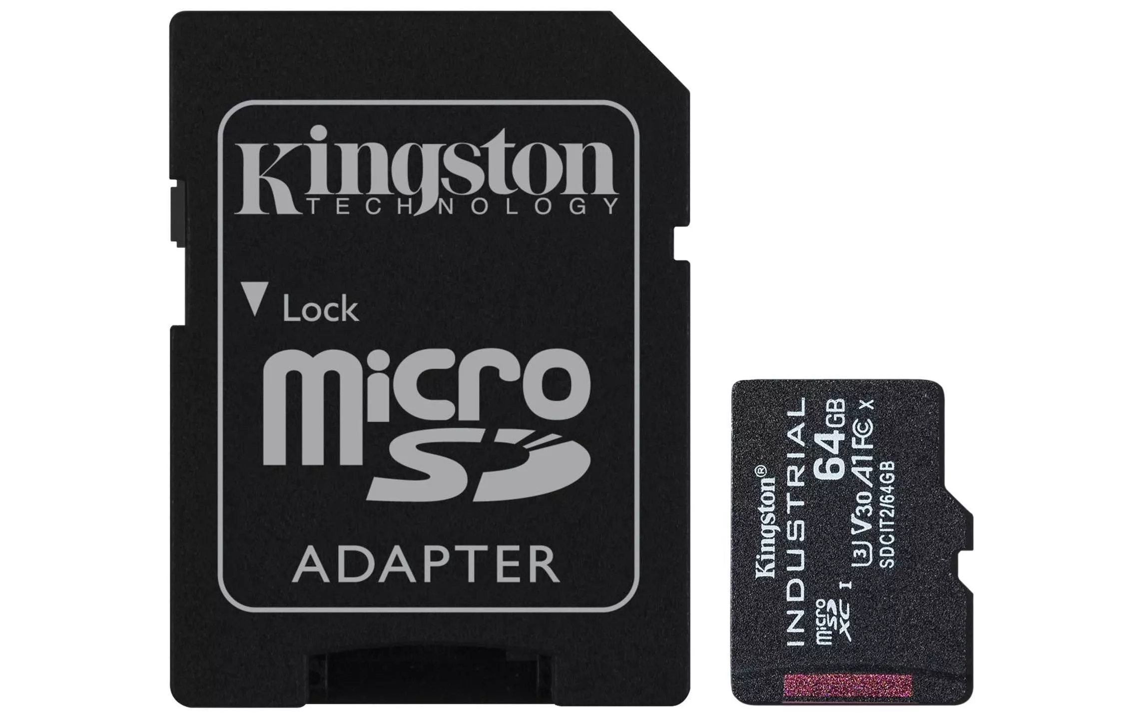 Carte microSDHC Industrial UHS-I 64 GB