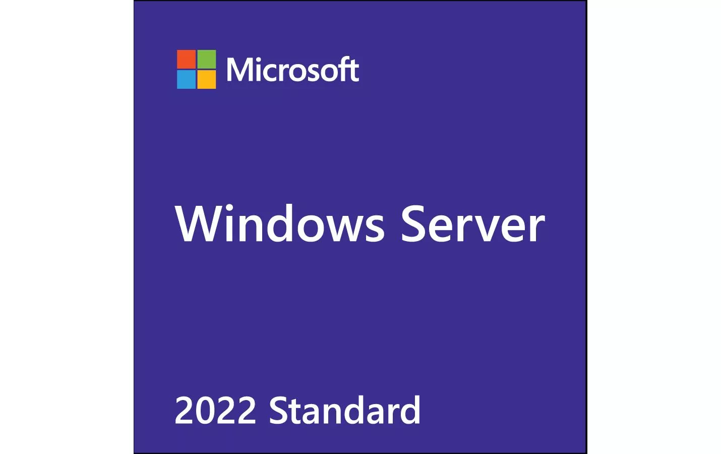 Windows Server 2022 Standard 4 Core, Add-Lic, OEM, Tedesco