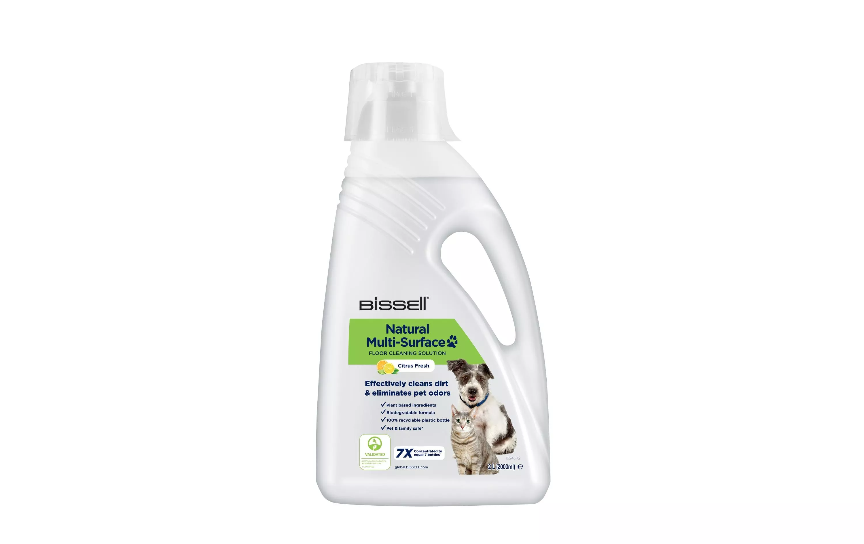 Detergente per pavimenti Naturale Multi-Superficie Pet 2 l